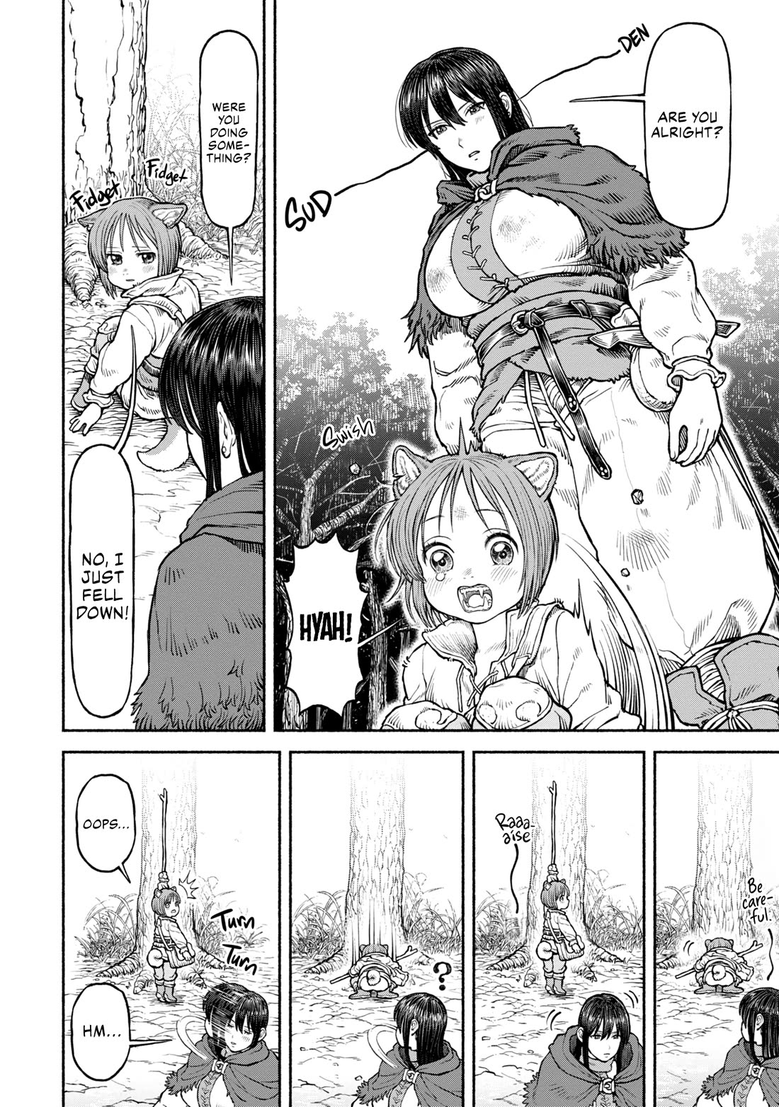 Onna Kishi To Kemomimi No Ko - Chapter 38: Foraging