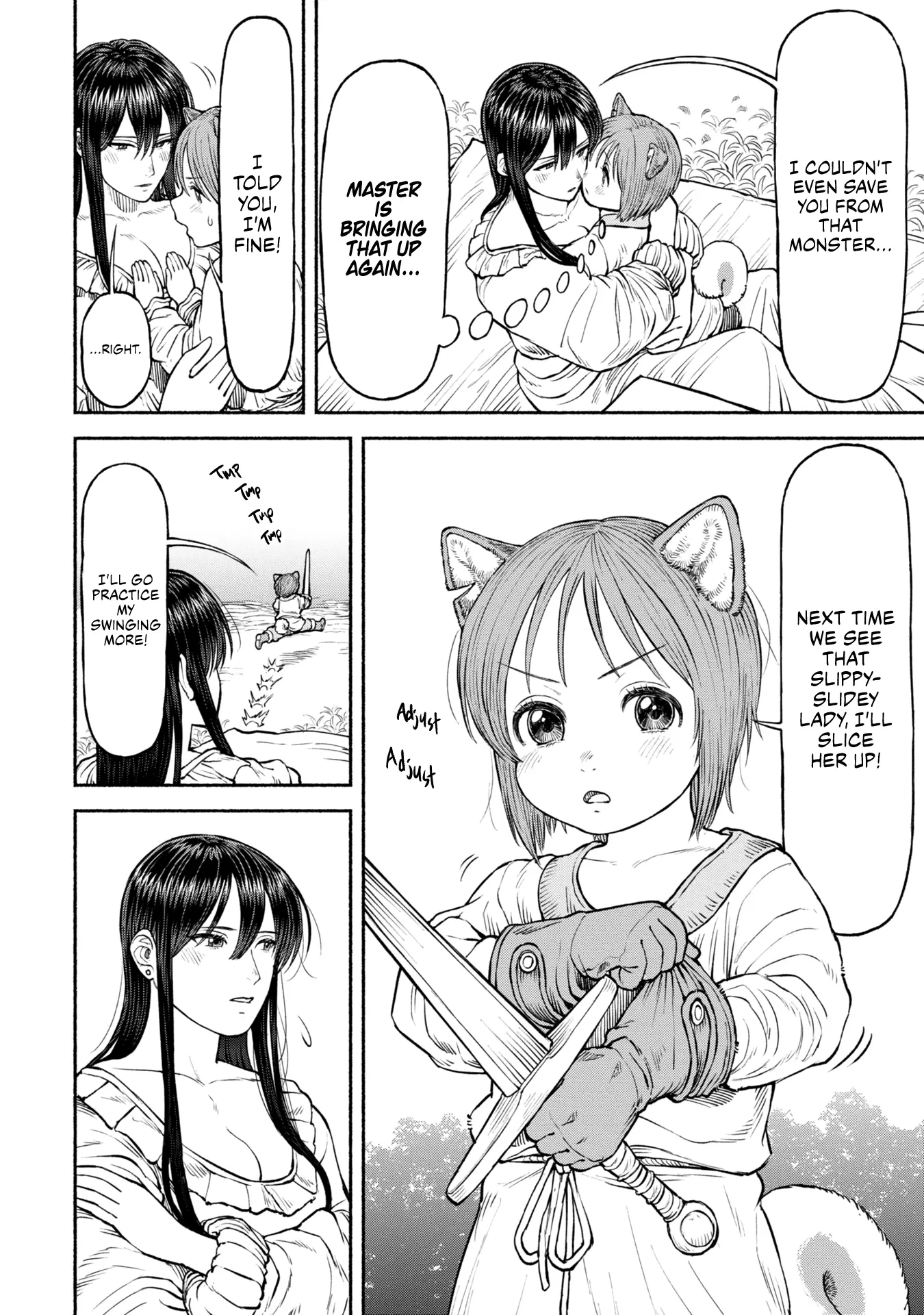 Onna Kishi To Kemomimi No Ko - Vol.4 Chapter 34: Regret