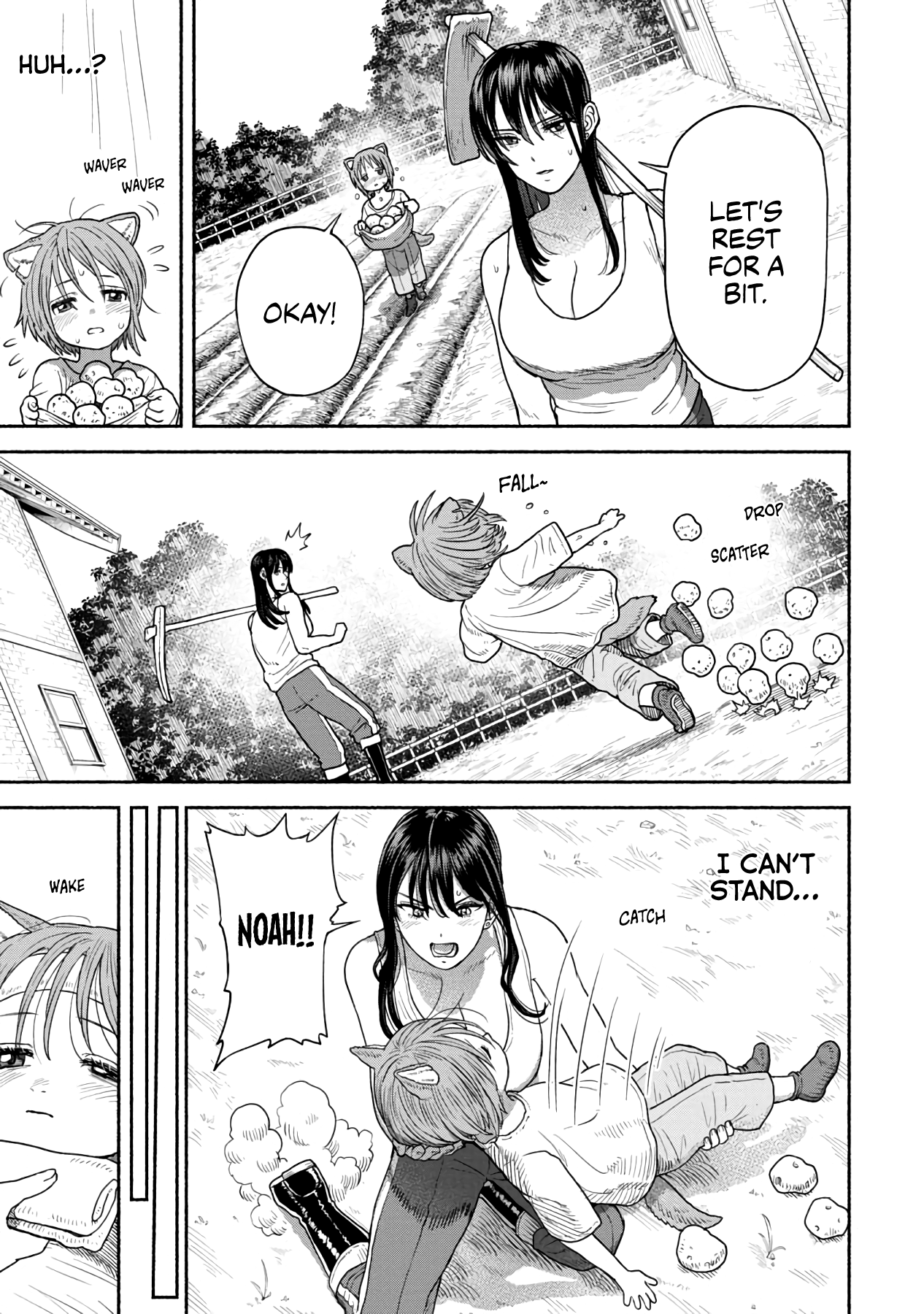 Onna Kishi To Kemomimi No Ko - Chapter 6: Lap Pillow