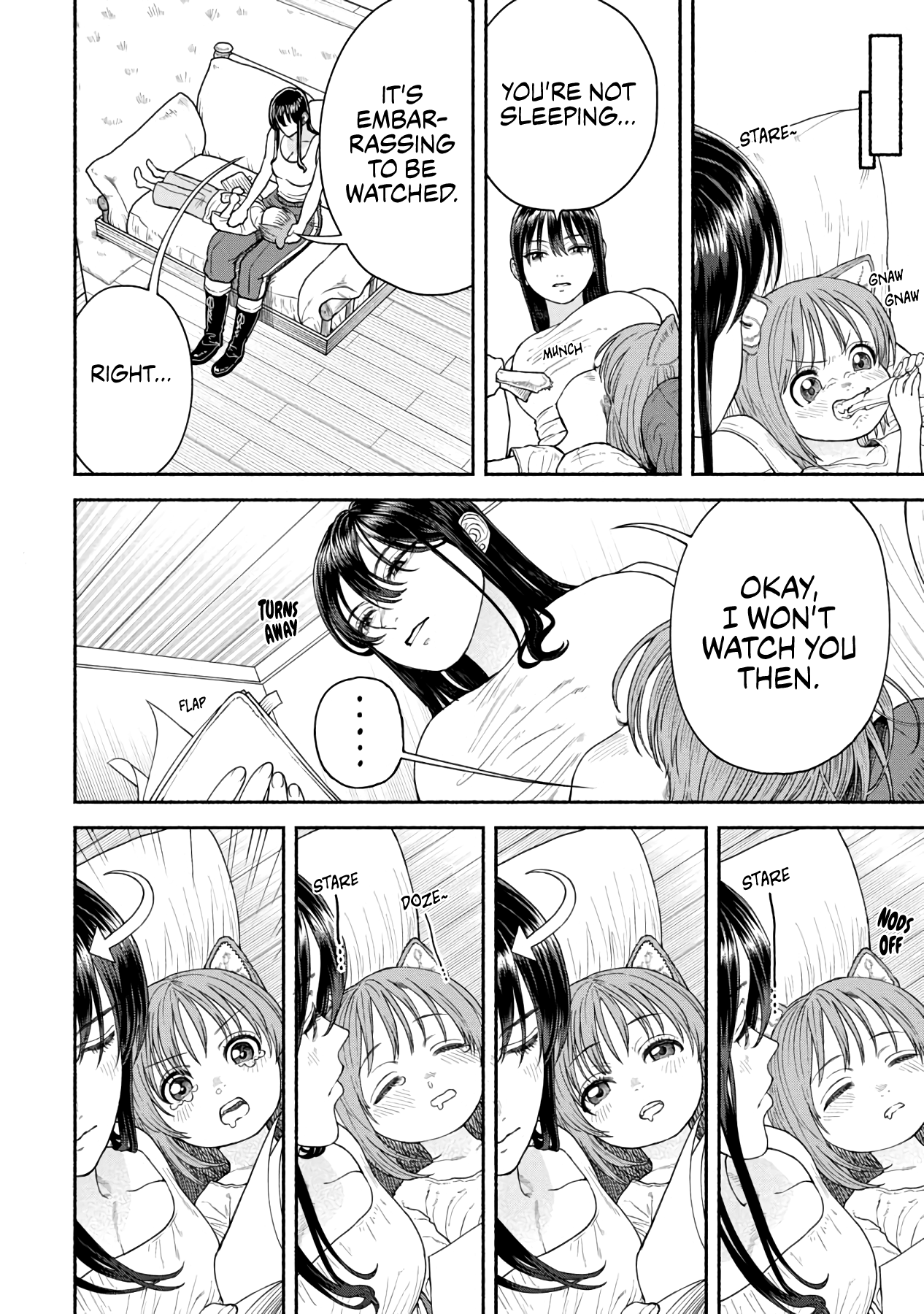 Onna Kishi To Kemomimi No Ko - Chapter 6: Lap Pillow