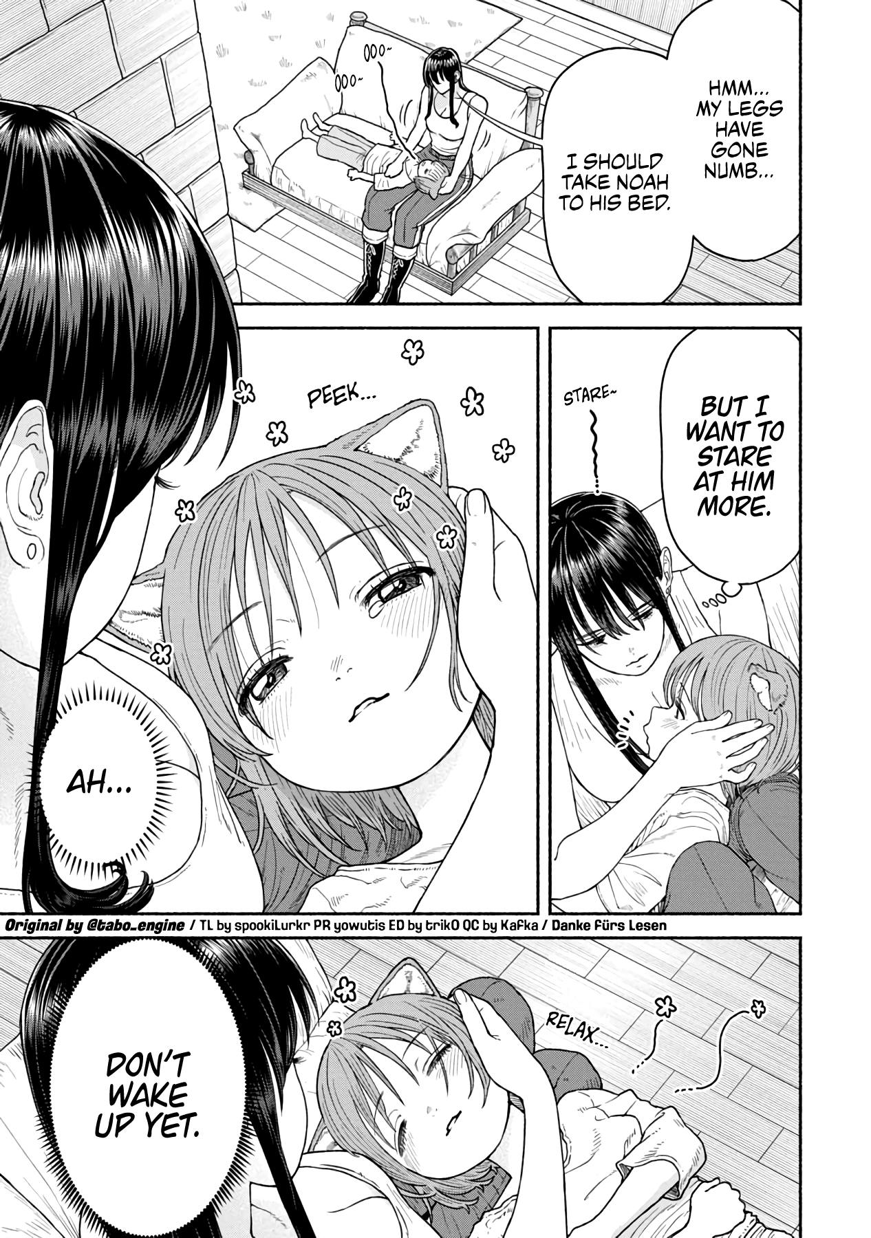 Onna Kishi To Kemomimi No Ko - Chapter 6: Lap Pillow