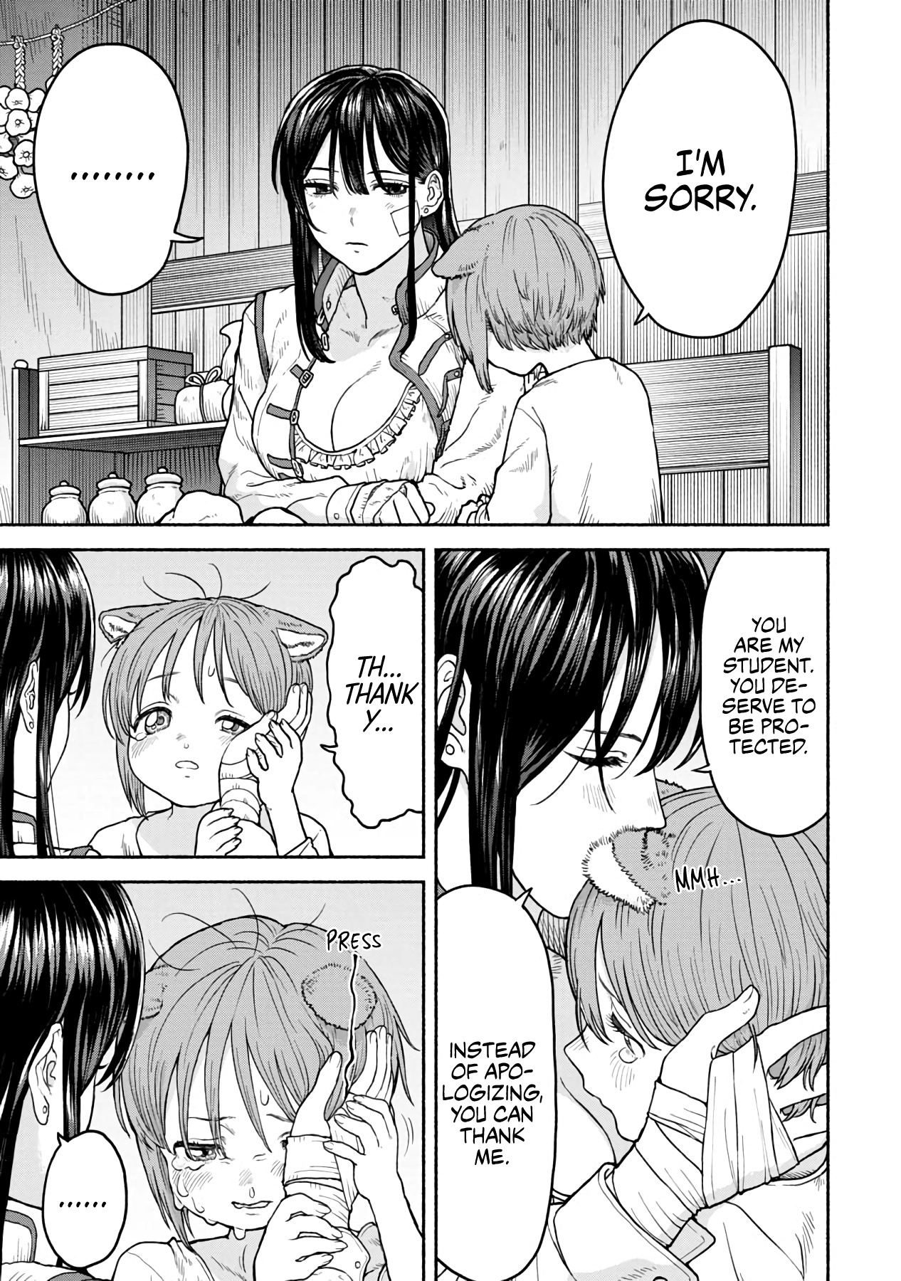 Onna Kishi To Kemomimi No Ko - Chapter 2: Thank You