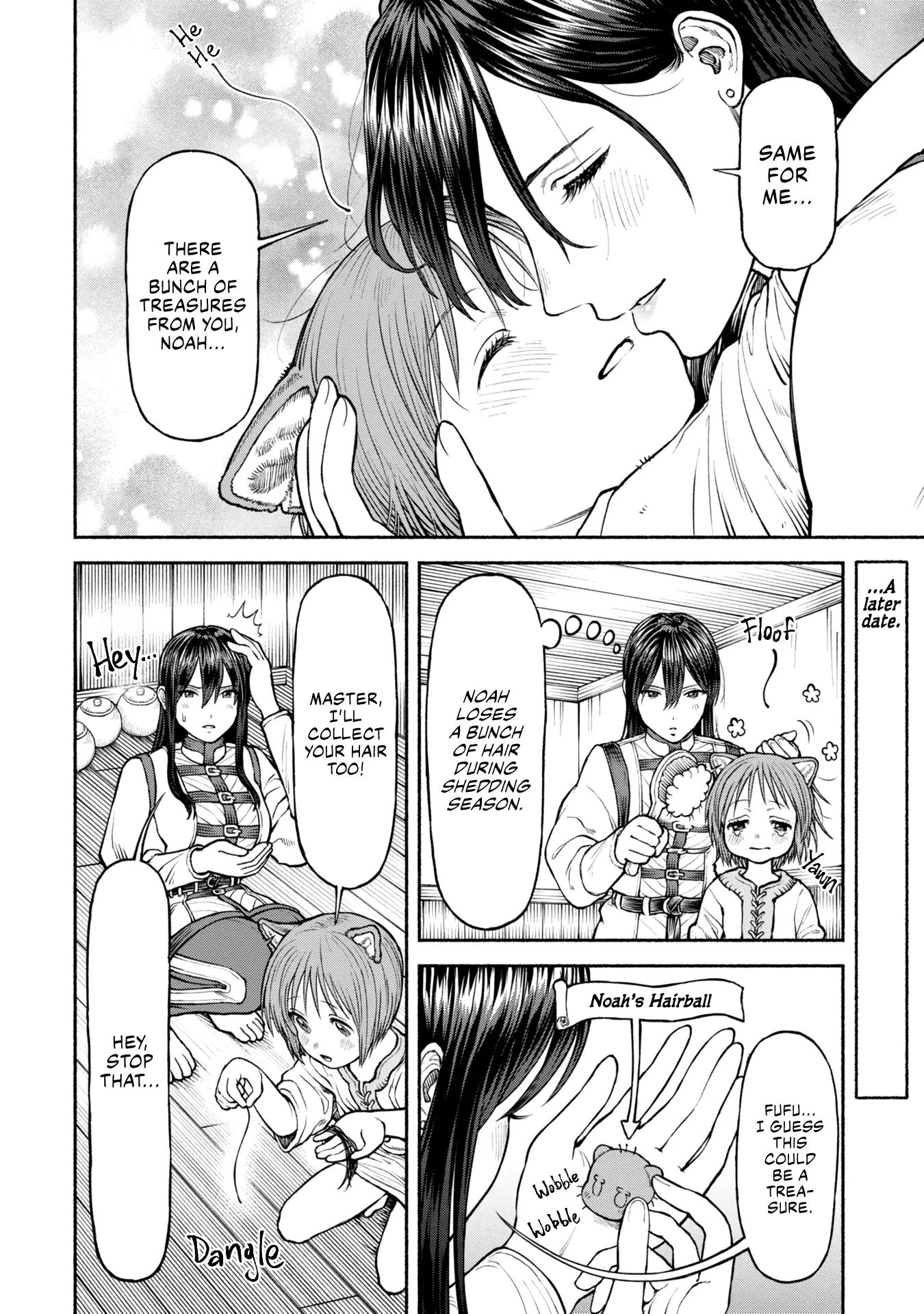 Onna Kishi To Kemomimi No Ko - Vol.4 Chapter 36: Treasured By Two