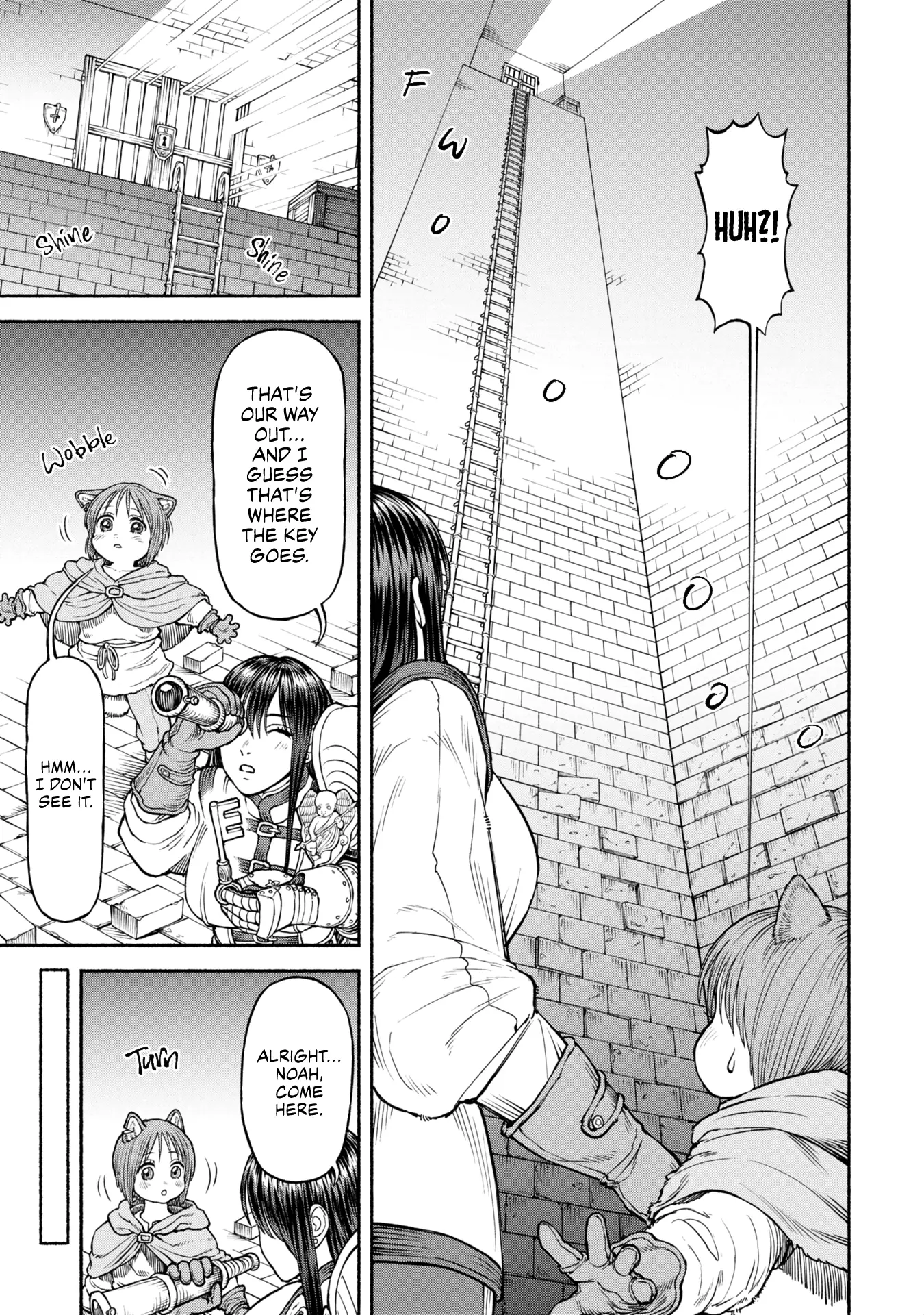 Onna Kishi To Kemomimi No Ko - Vol.4 Chapter 35: Long Ladder