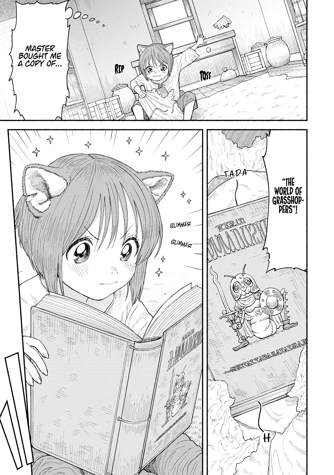 Onna Kishi To Kemomimi No Ko - Chapter 4: Grasshopper Book