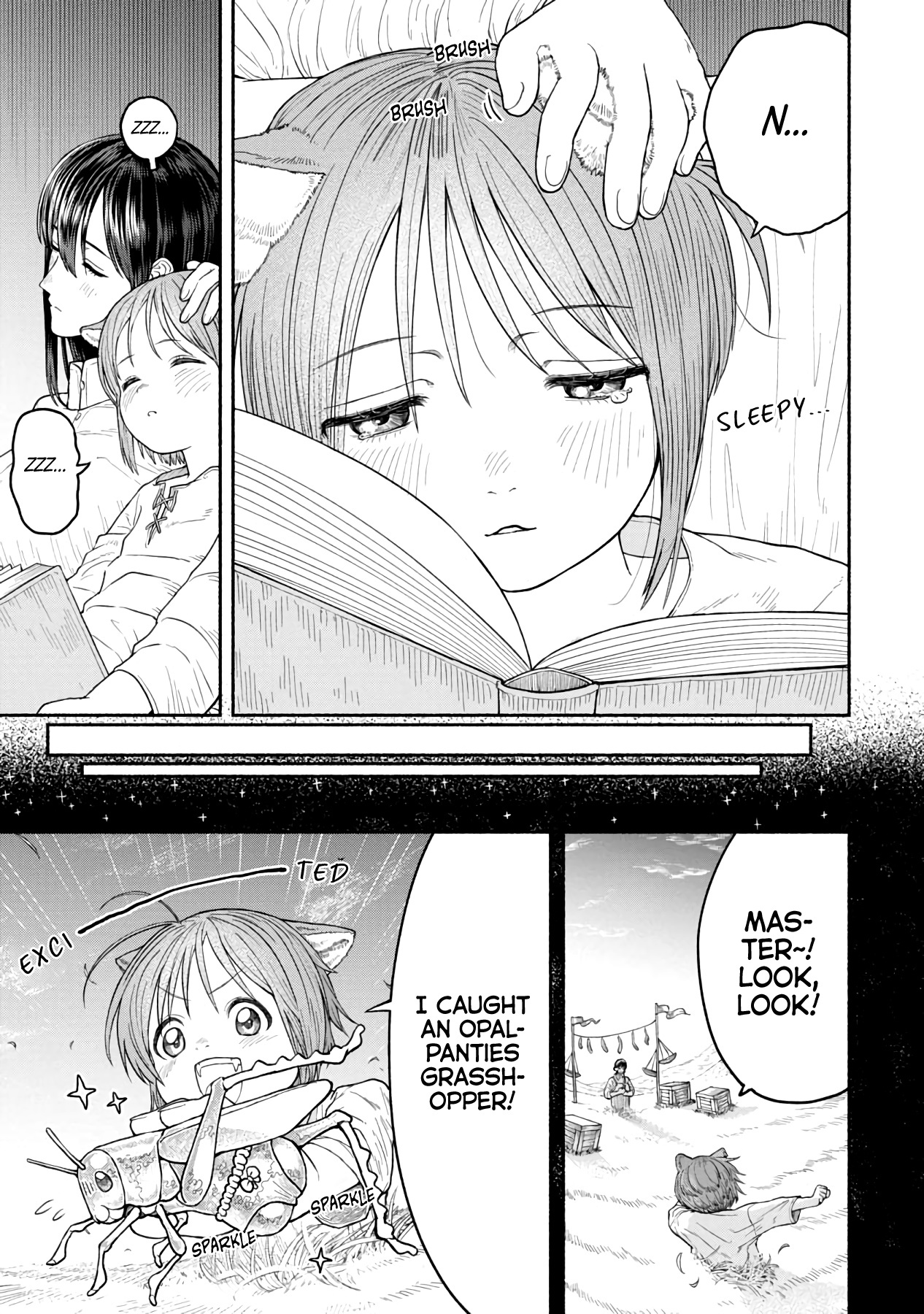 Onna Kishi To Kemomimi No Ko - Chapter 4: Grasshopper Book