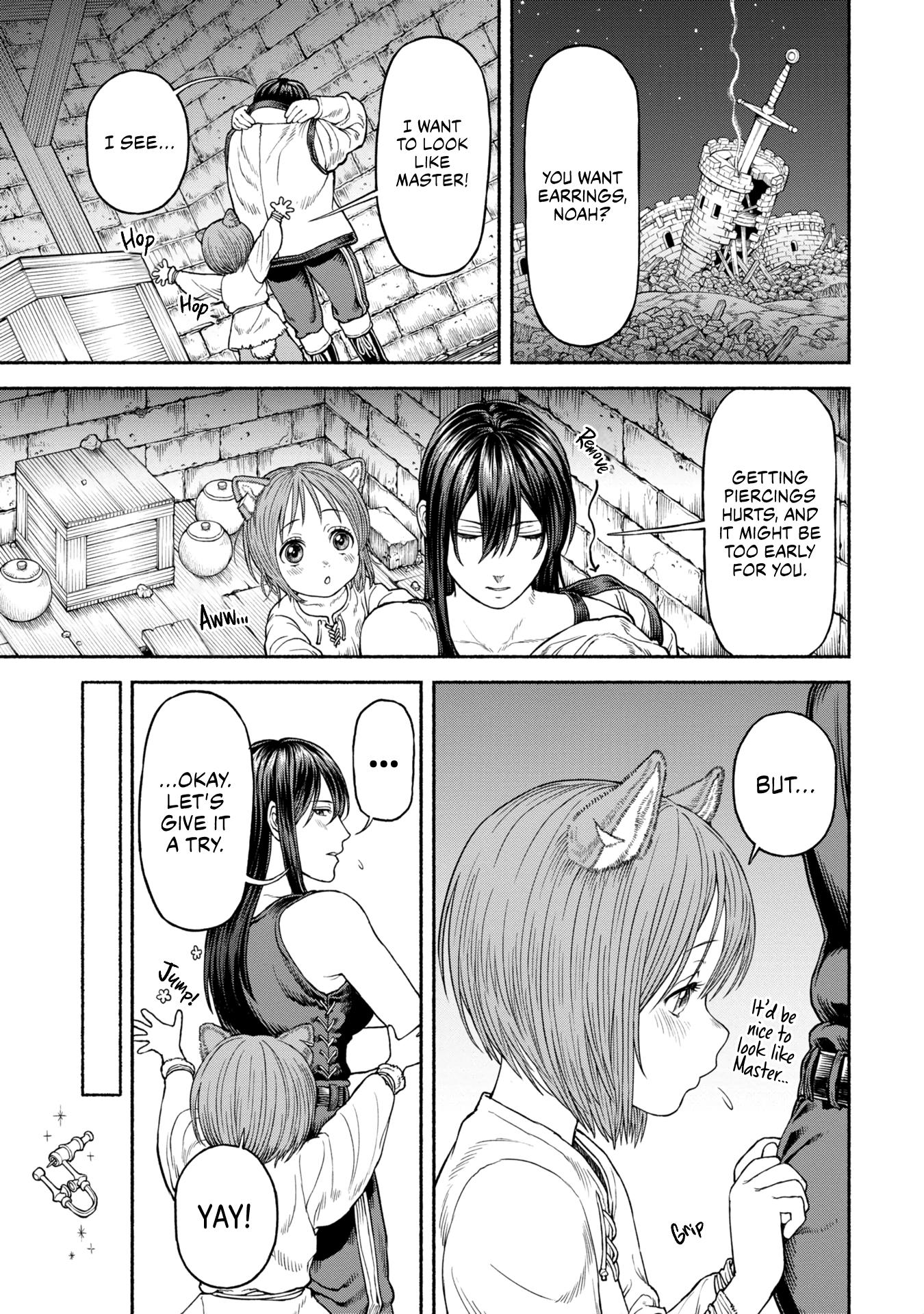 Onna Kishi To Kemomimi No Ko - Chapter 30.5: Earrings