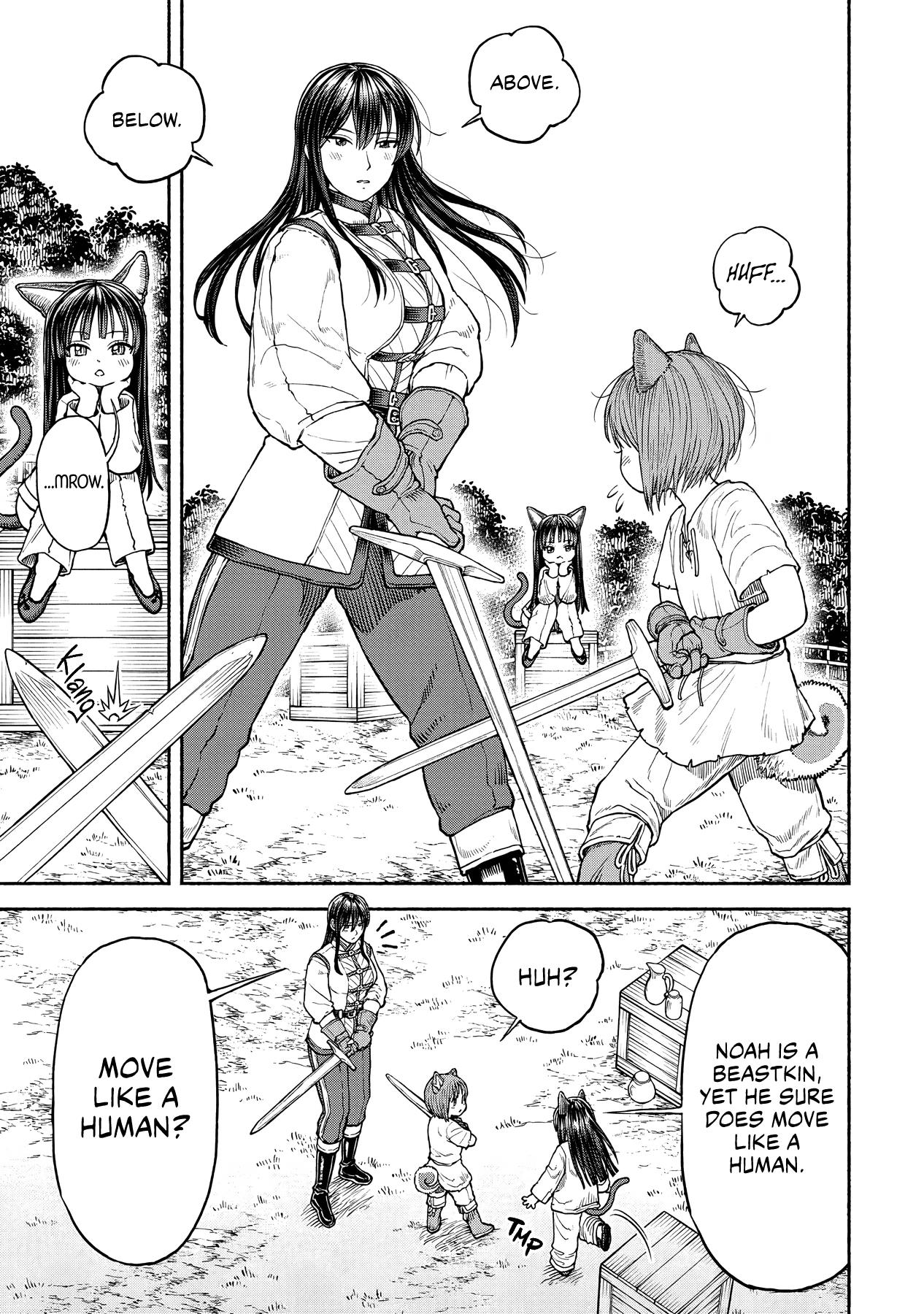 Onna Kishi To Kemomimi No Ko - Chapter 26: Beastkin Swordsmanship