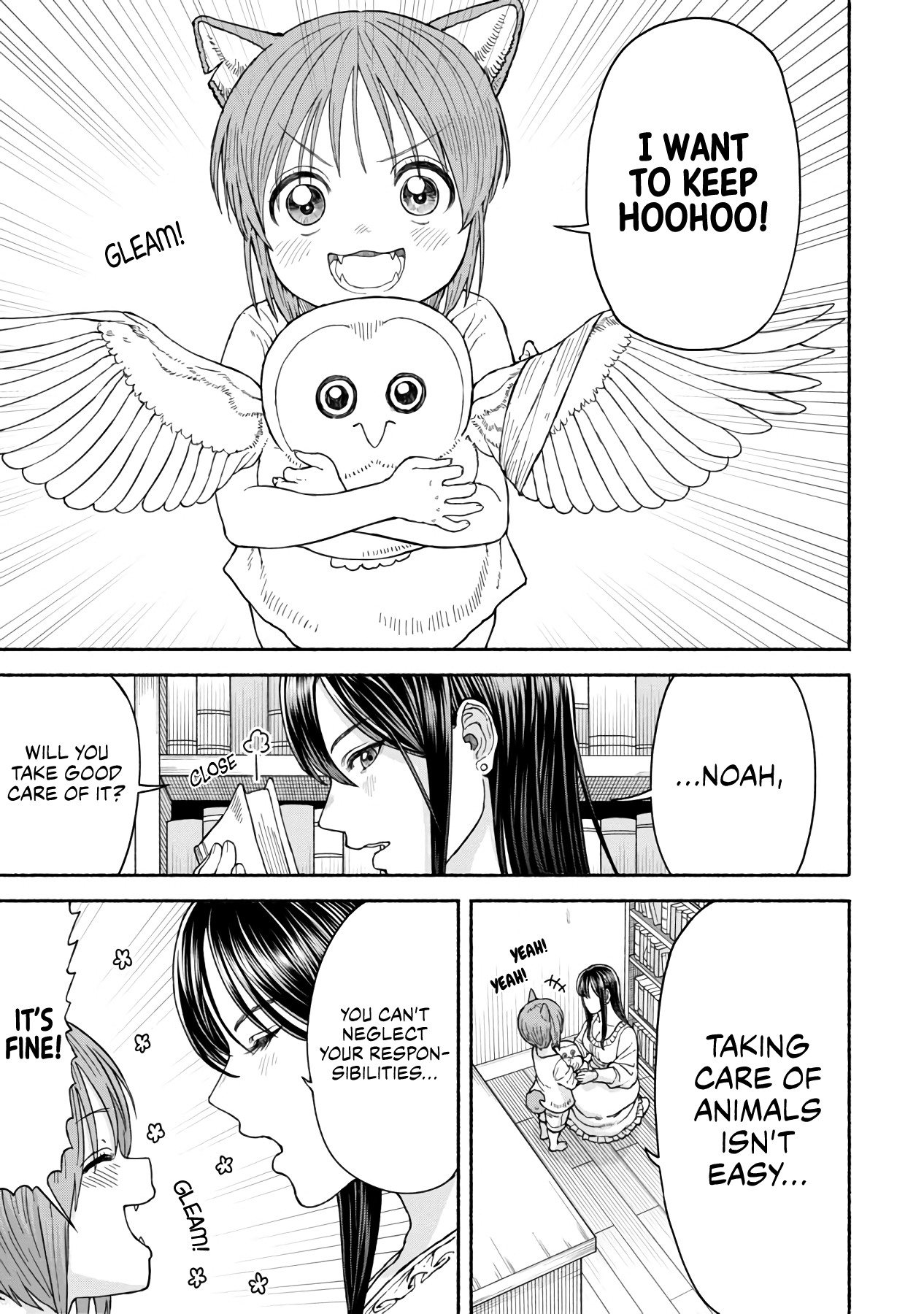 Onna Kishi To Kemomimi No Ko - Chapter 10: Pet Owl