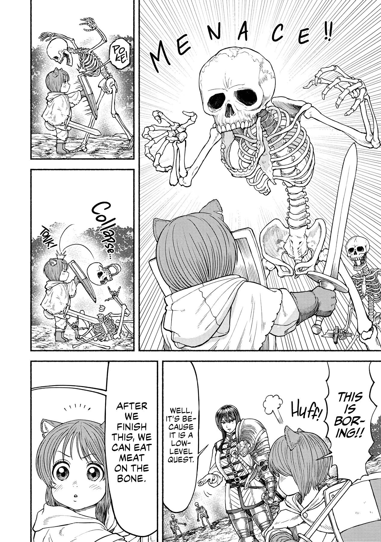 Onna Kishi To Kemomimi No Ko - Chapter 16: Roaming Skeletons