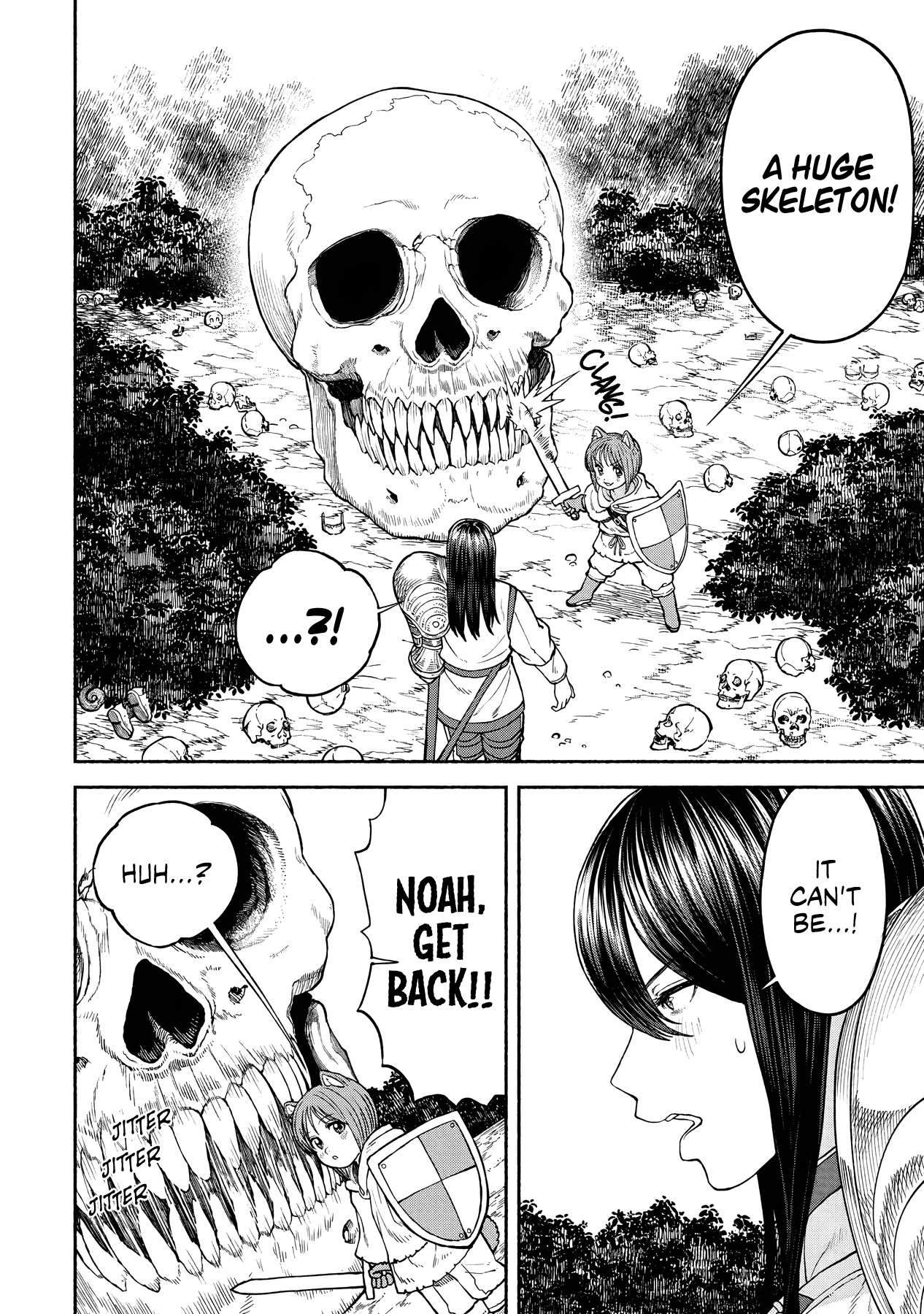 Onna Kishi To Kemomimi No Ko - Chapter 16: Roaming Skeletons