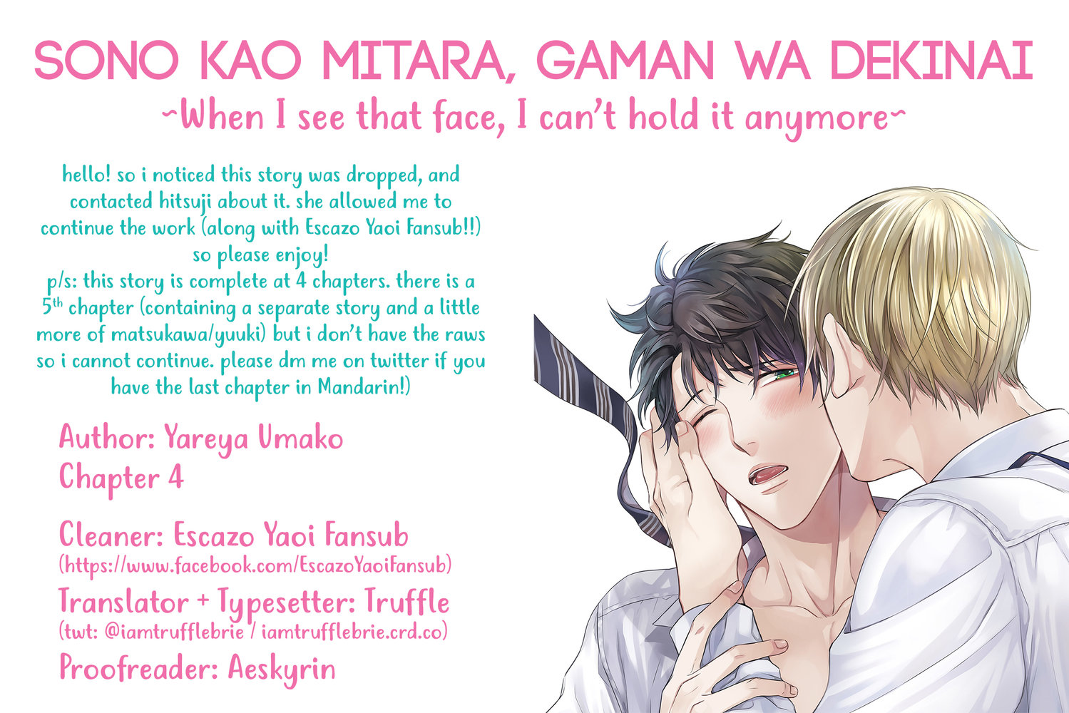 When I See That Face, I Can't Hold It Anymore - Chapter 4