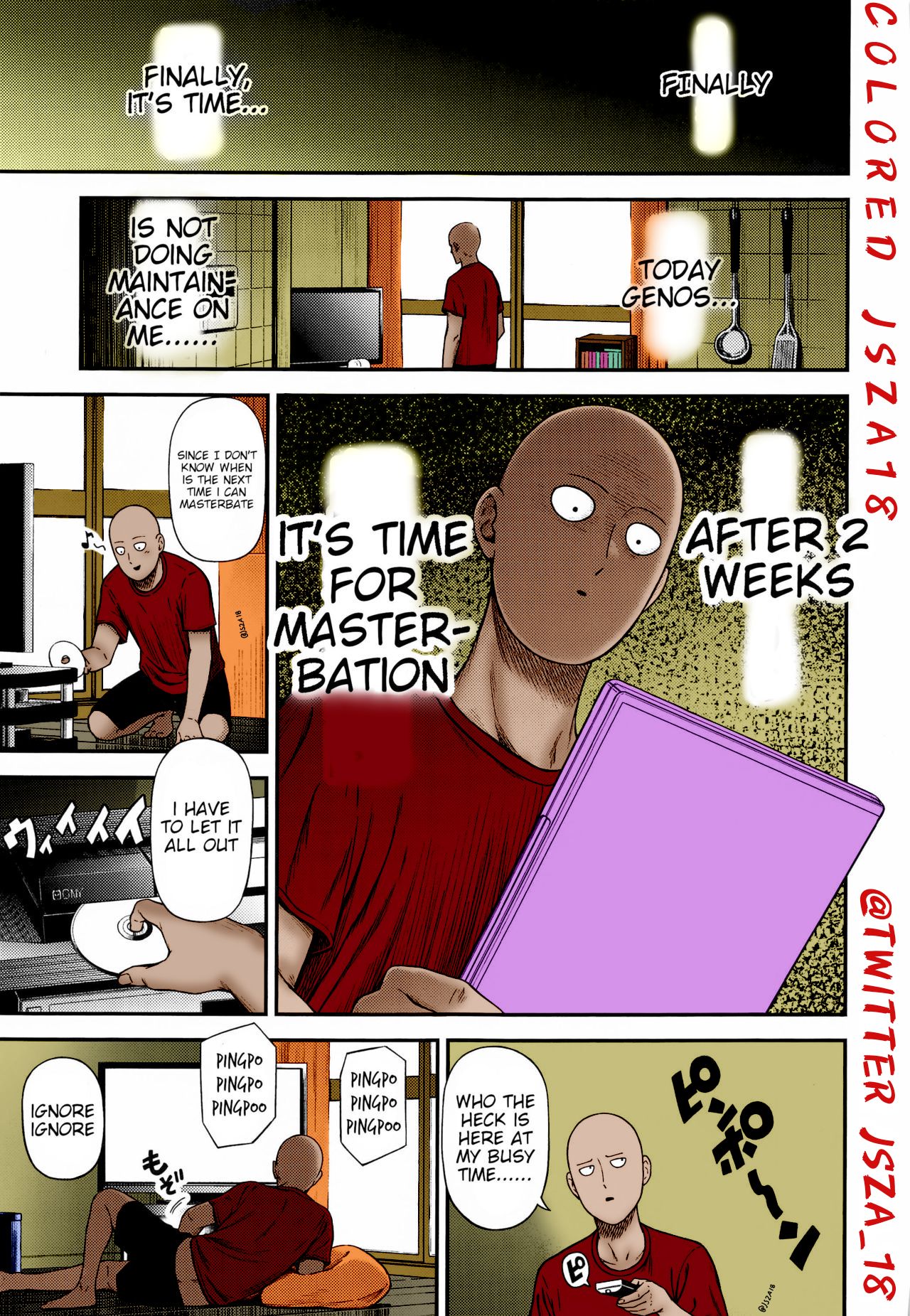 One Punch-Man - One-Hurricane (Doujinshi) - Vol.1 Chapter 6.5: Fan Colored