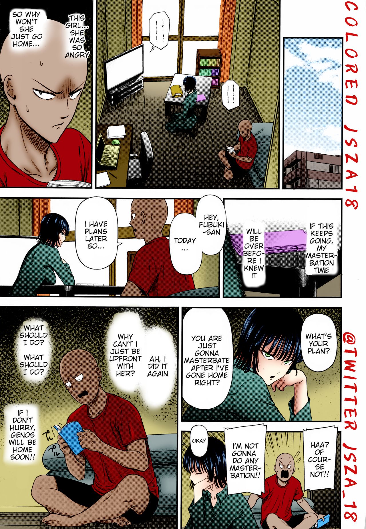 One Punch-Man - One-Hurricane (Doujinshi) - Vol.1 Chapter 6.5: Fan Colored