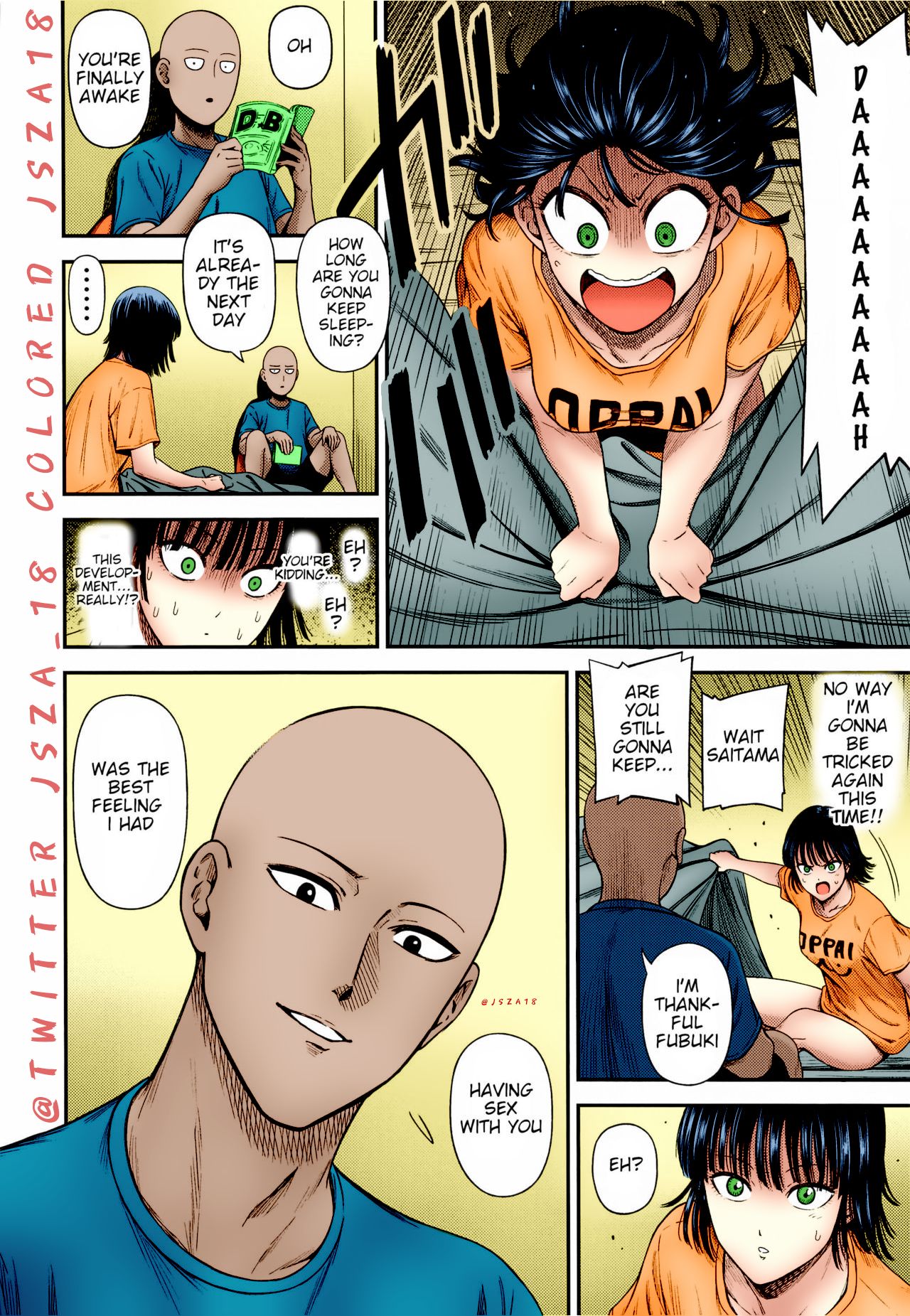 One Punch-Man - One-Hurricane (Doujinshi) - Vol.1 Chapter 6.5: Fan Colored