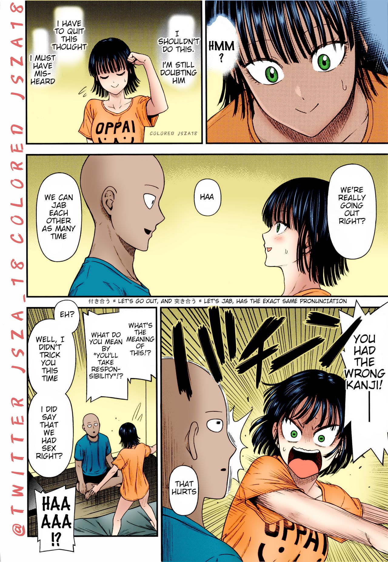 One Punch-Man - One-Hurricane (Doujinshi) - Vol.1 Chapter 6.5: Fan Colored