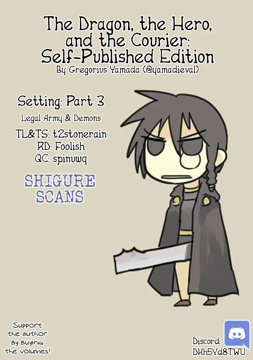 Ryuu To Yuusha To Haitatsunin Shikaban - Chapter 2.3: Setting Part 3 - Legal Army & Demons