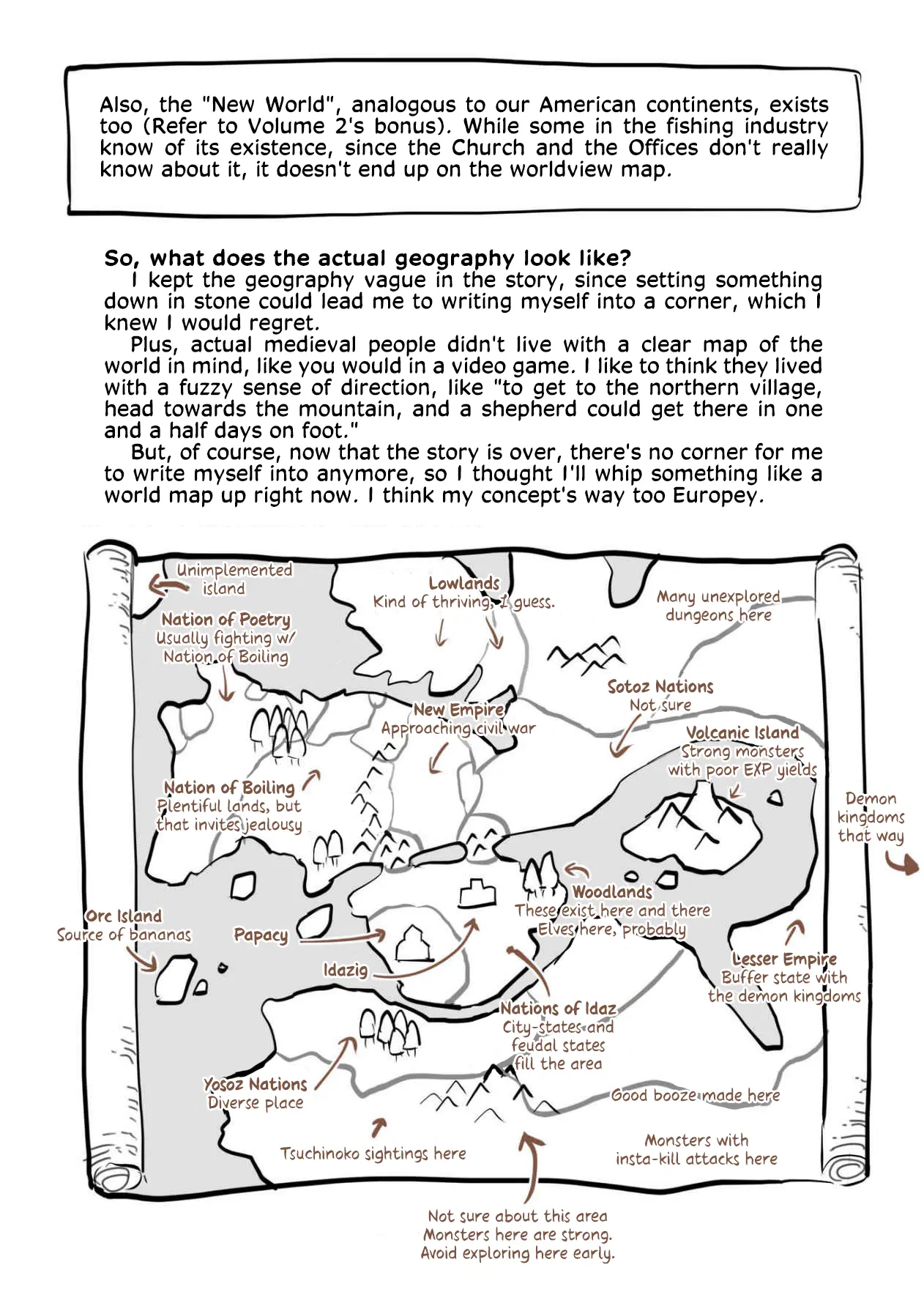 Ryuu To Yuusha To Haitatsunin Shikaban - Chapter 2.1: Setting Part 1 - The World & Idazig