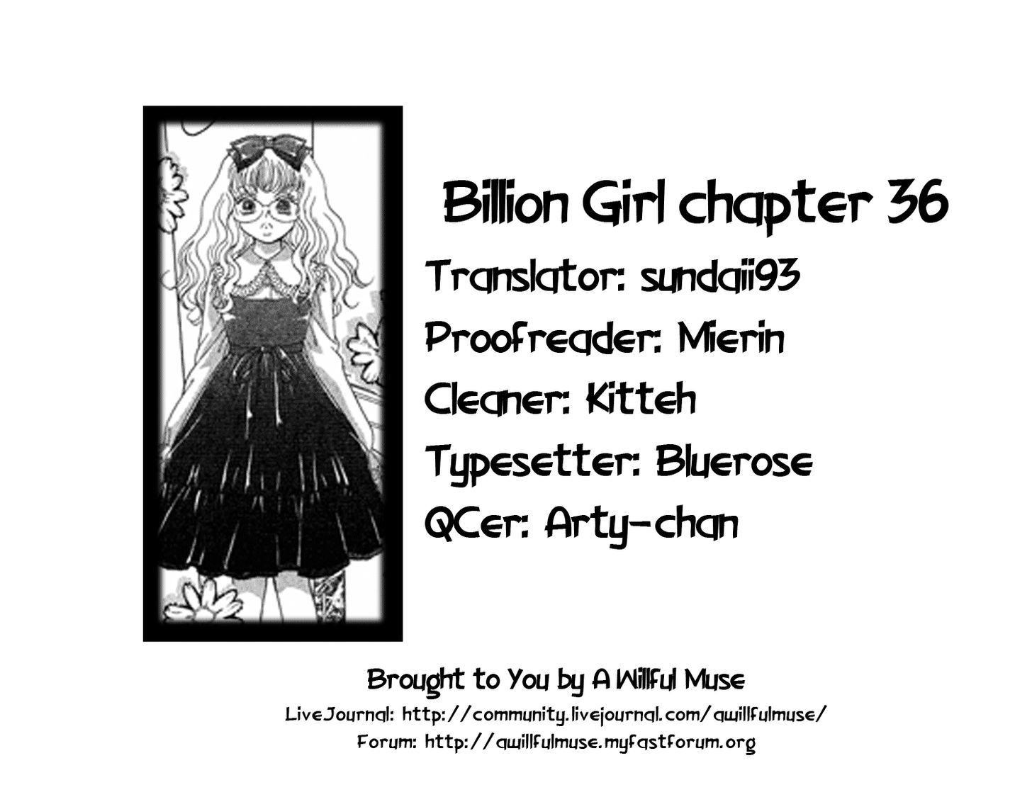 Billion Girl - Vol.10 Chapter 36