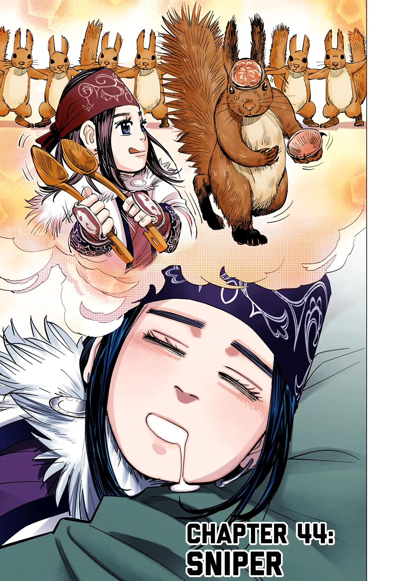 Golden Kamuy - Digital Colored Comics - Vol.5 Chapter 44: Sniper