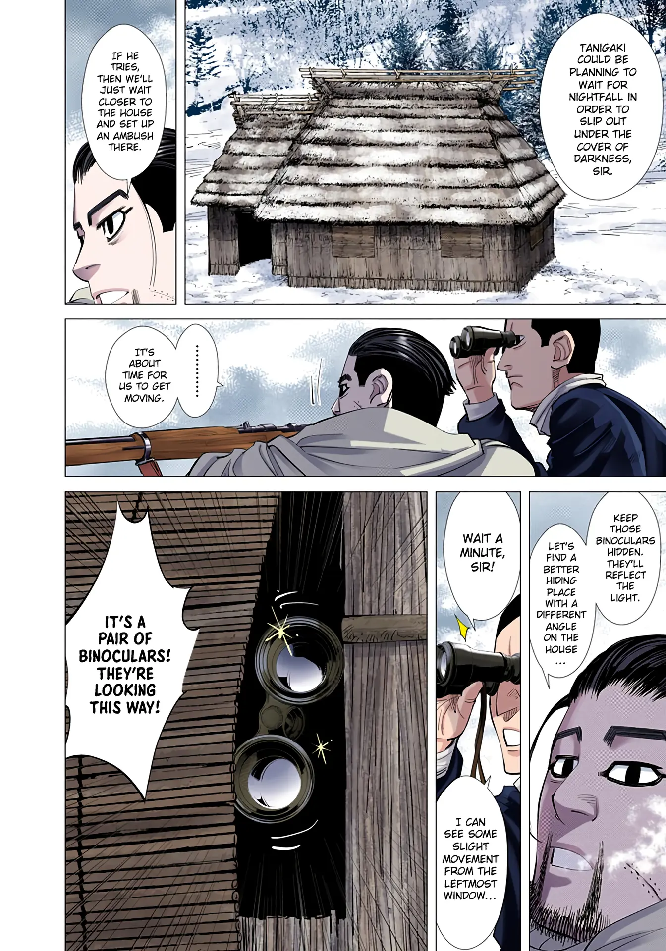 Golden Kamuy - Digital Colored Comics - Vol.5 Chapter 44: Sniper