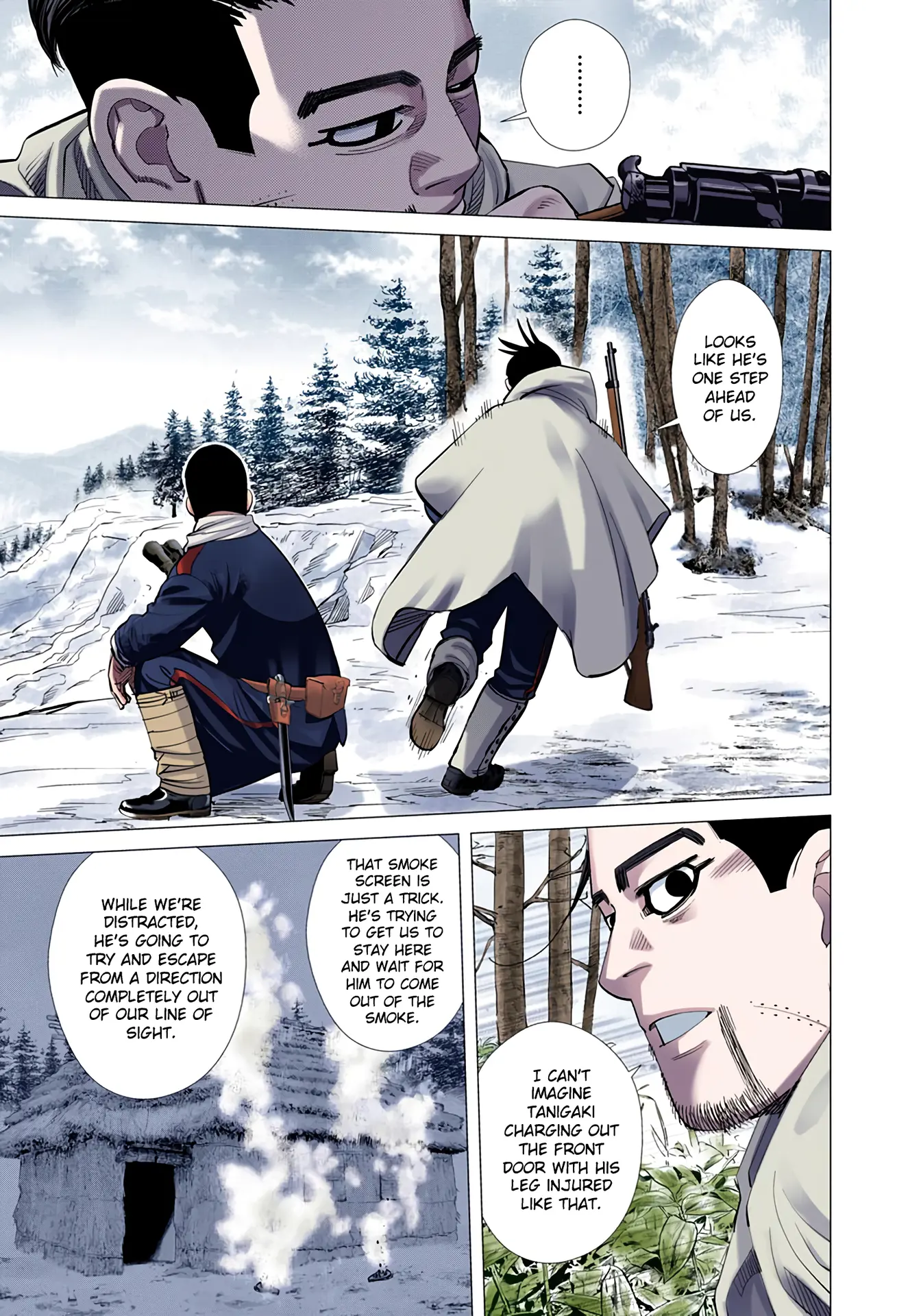 Golden Kamuy - Digital Colored Comics - Vol.5 Chapter 44: Sniper