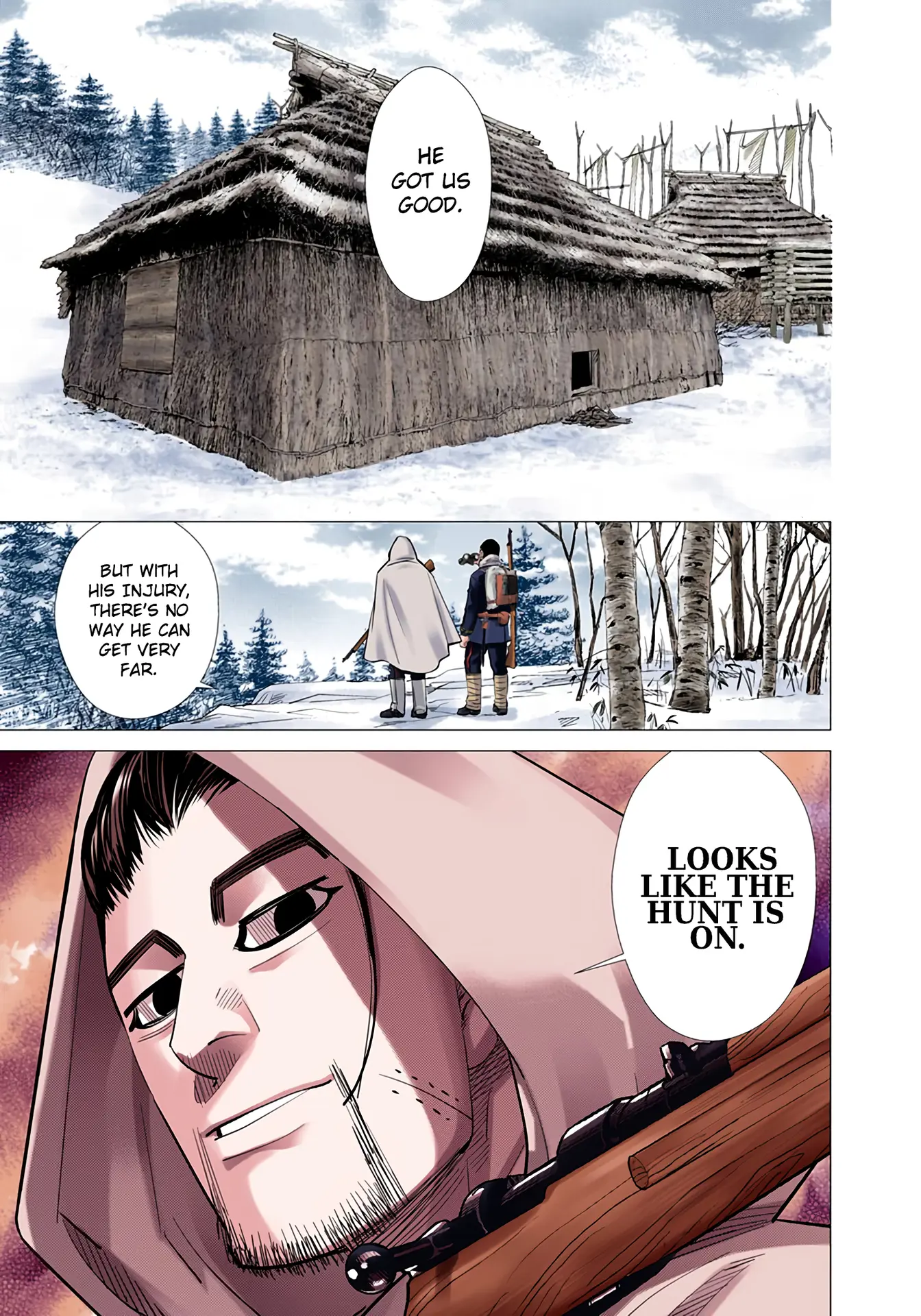 Golden Kamuy - Digital Colored Comics - Vol.5 Chapter 44: Sniper