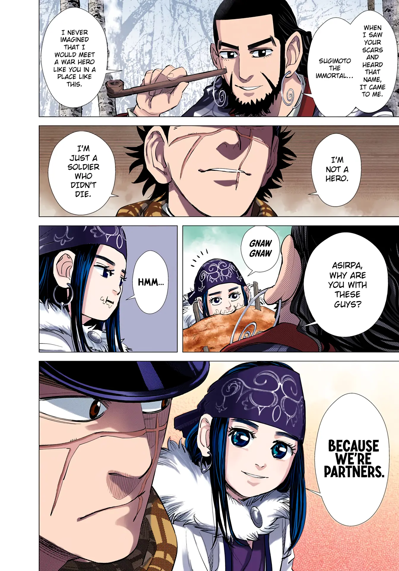 Golden Kamuy - Digital Colored Comics - Vol.5 Chapter 48: Kiroranke