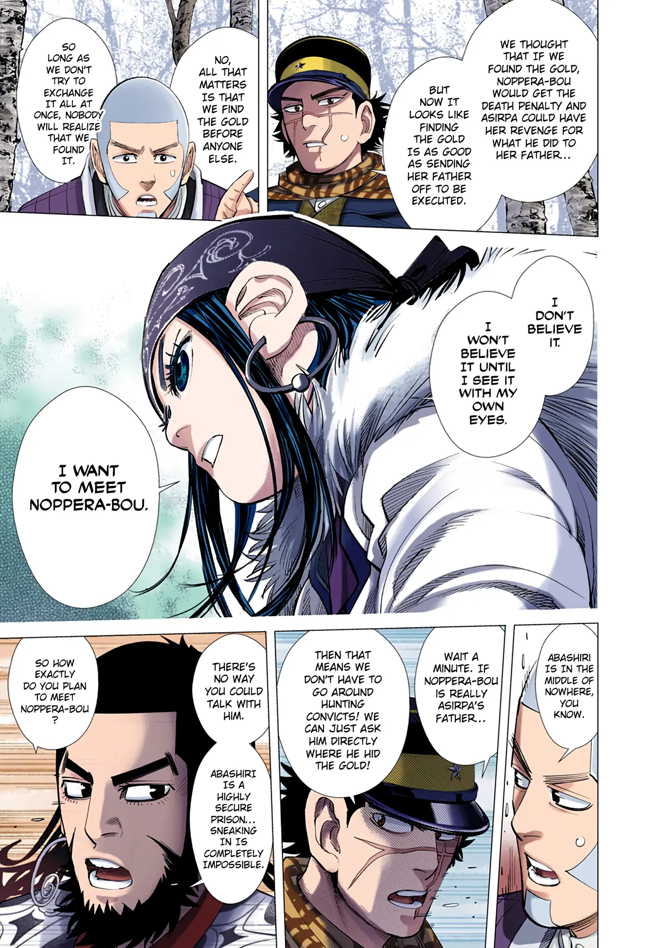 Golden Kamuy - Digital Colored Comics - Vol.5 Chapter 48: Kiroranke