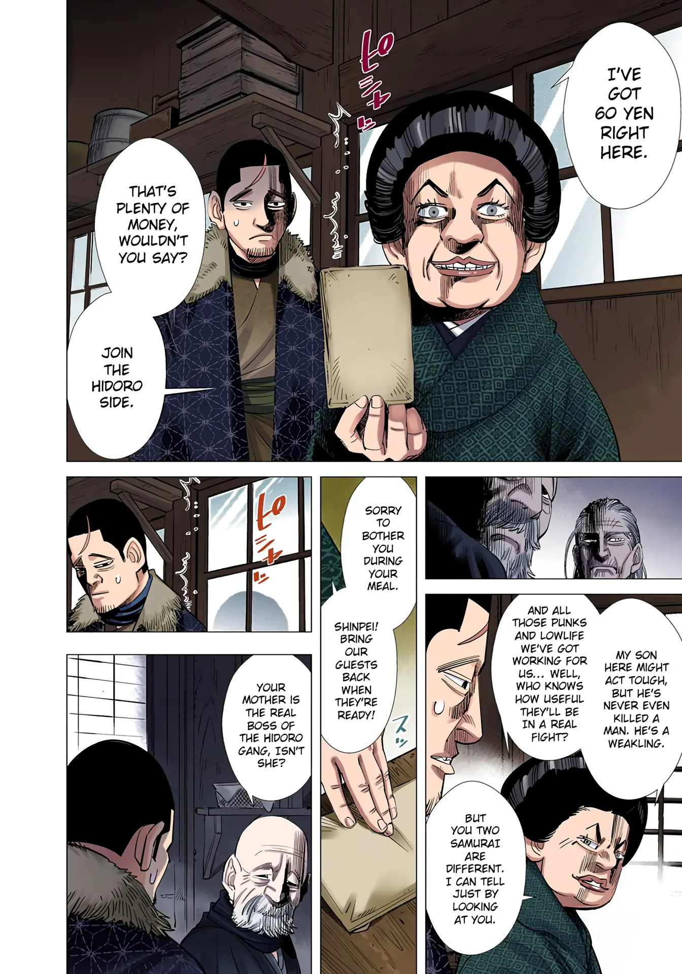 Golden Kamuy - Digital Colored Comics - Vol.6 Chapter 56: Matsumae Domain