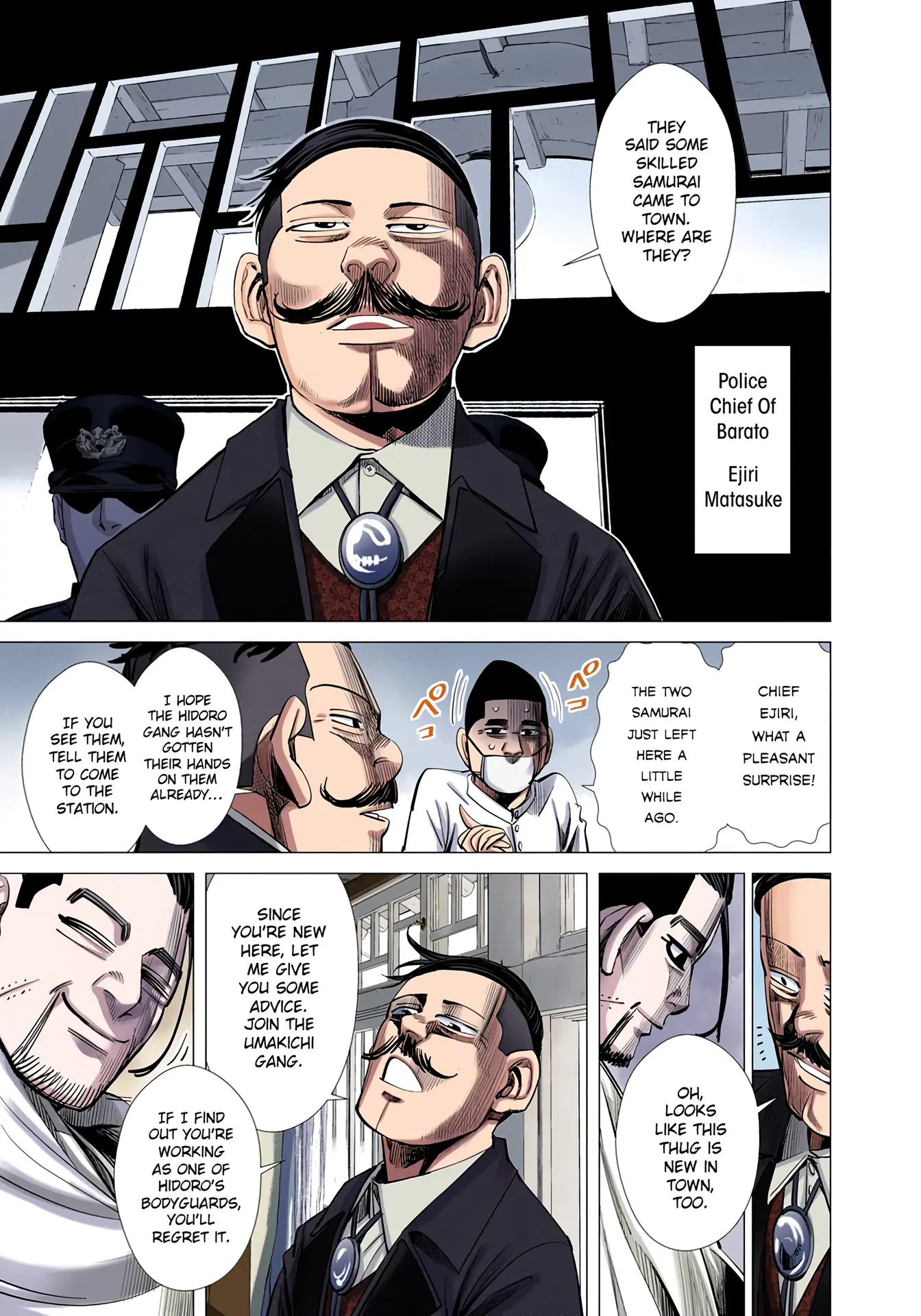 Golden Kamuy - Digital Colored Comics - Vol.6 Chapter 56: Matsumae Domain