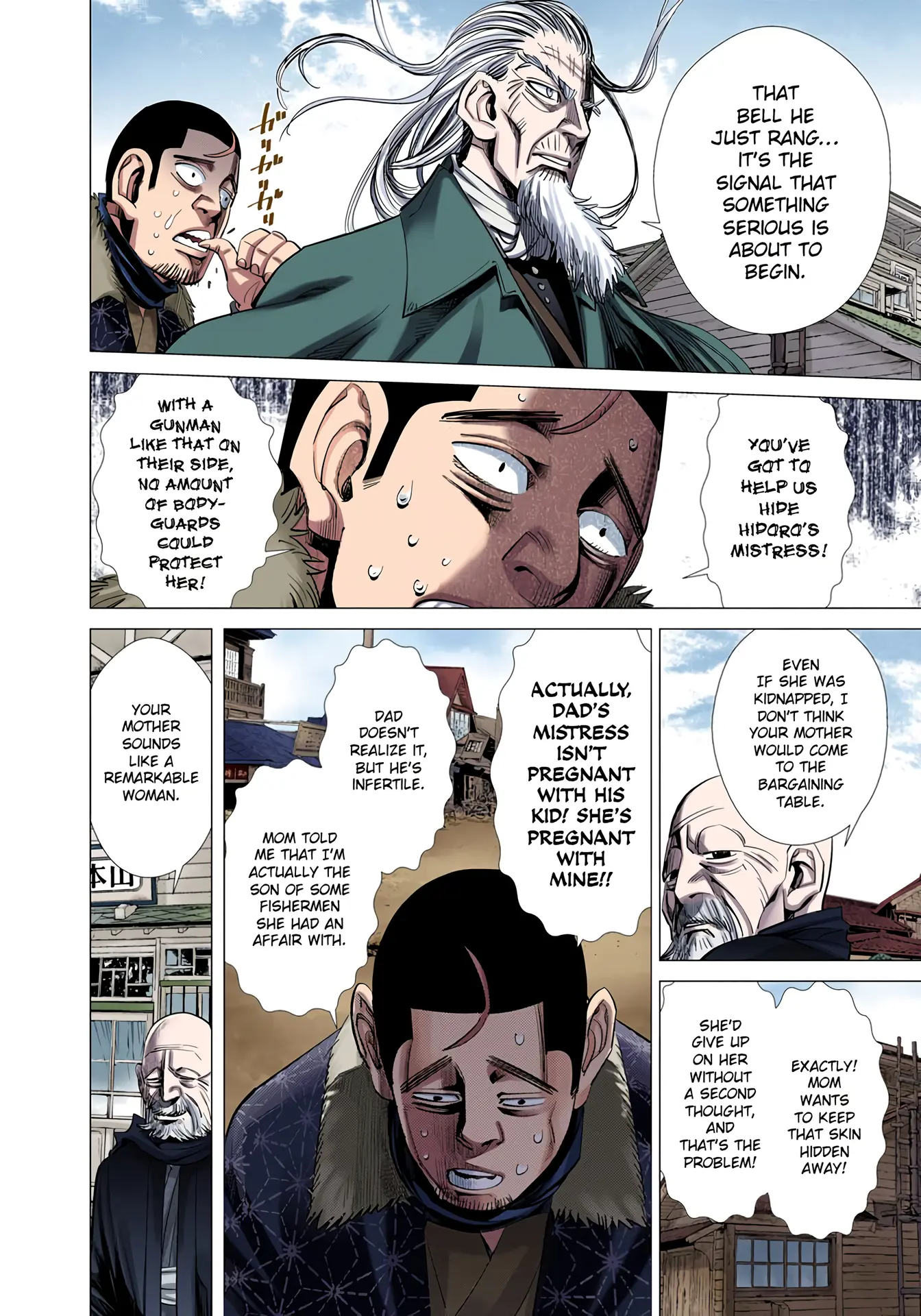 Golden Kamuy - Digital Colored Comics - Vol.6 Chapter 56: Matsumae Domain