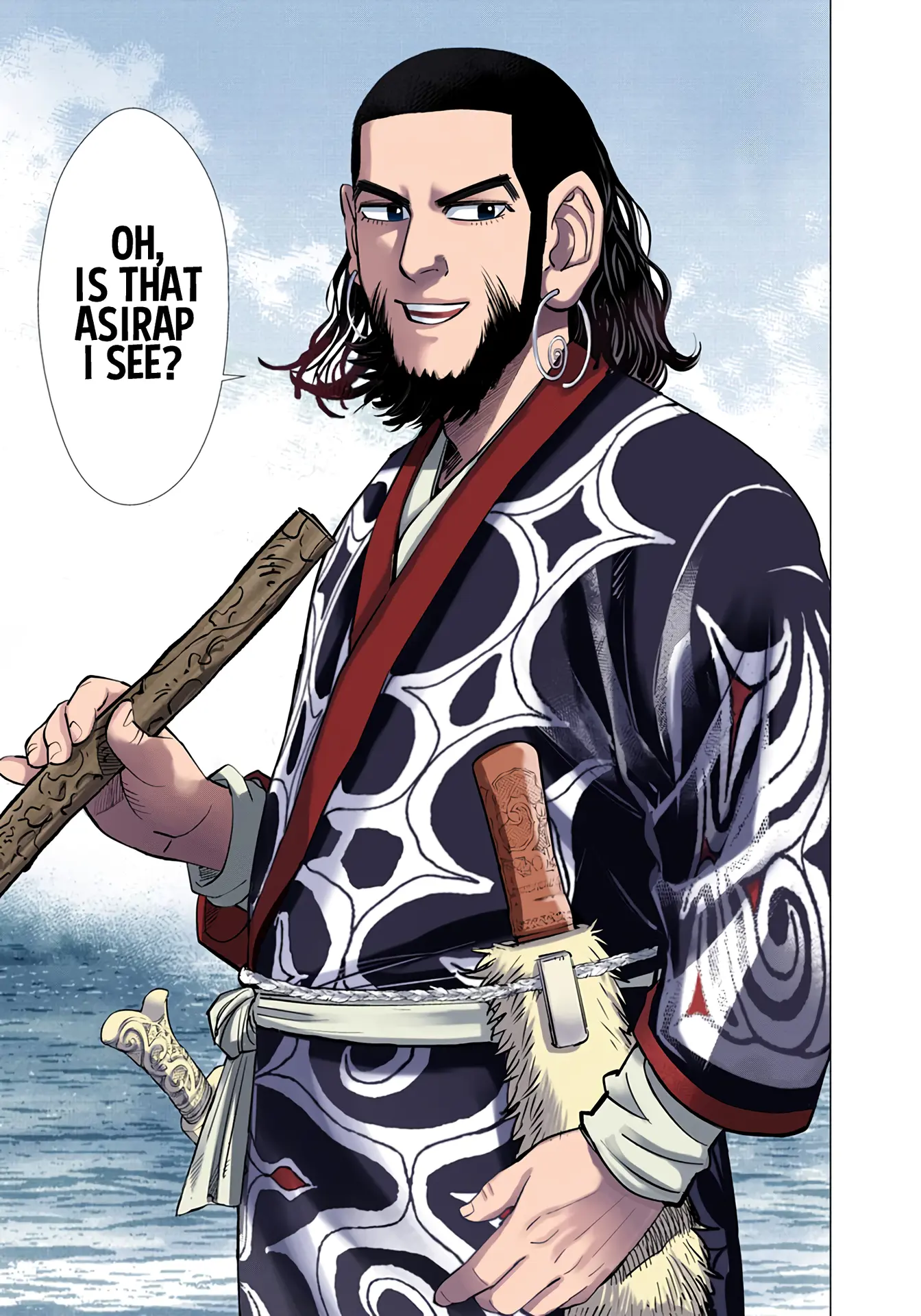 Golden Kamuy - Digital Colored Comics - Vol.5 Chapter 47: Huchen Flower