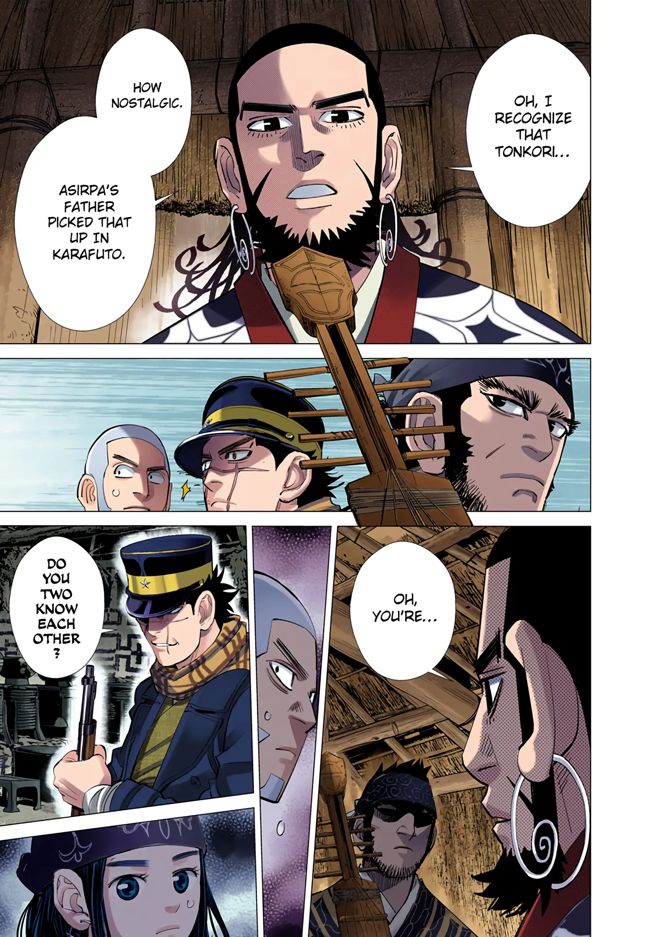 Golden Kamuy - Digital Colored Comics - Vol.6 Chapter 50: Spring Thunder