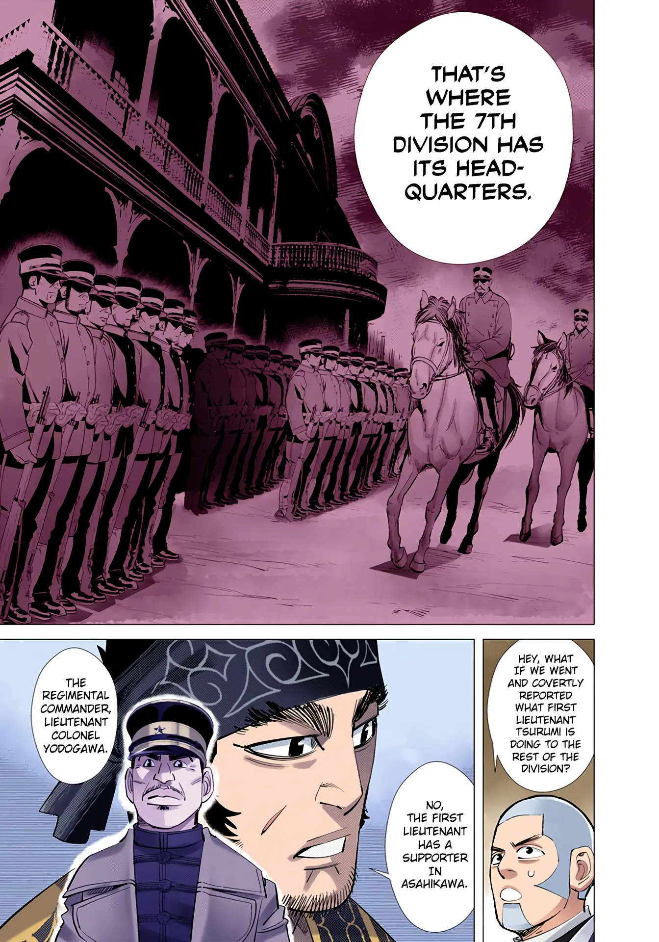 Golden Kamuy - Digital Colored Comics - Vol.6 Chapter 50: Spring Thunder