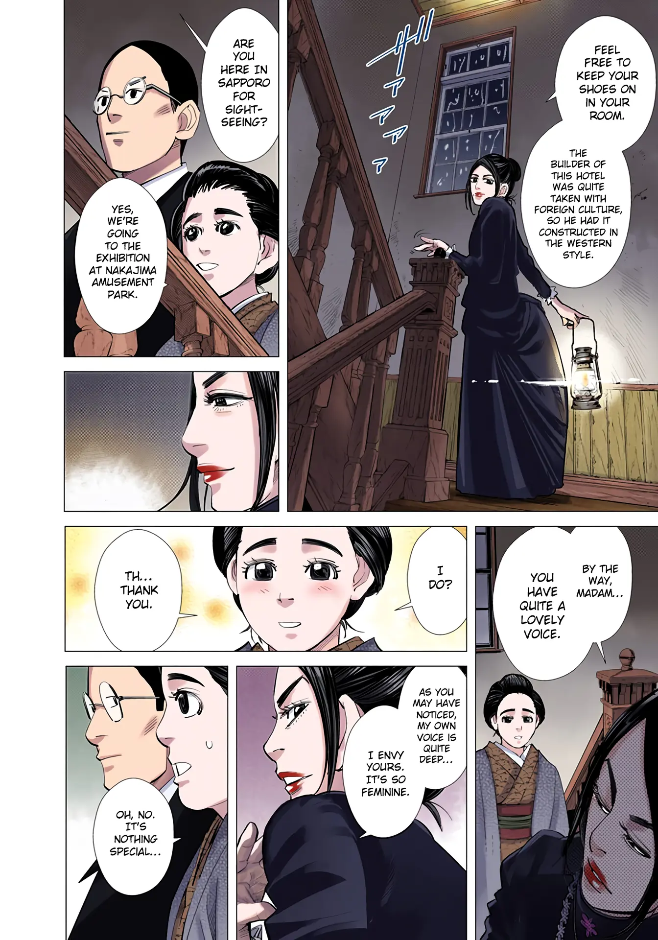 Golden Kamuy - Digital Colored Comics - Vol.6 Chapter 50: Spring Thunder