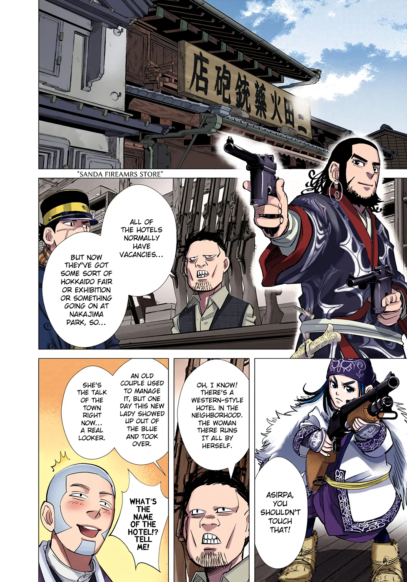 Golden Kamuy - Digital Colored Comics - Vol.6 Chapter 50: Spring Thunder