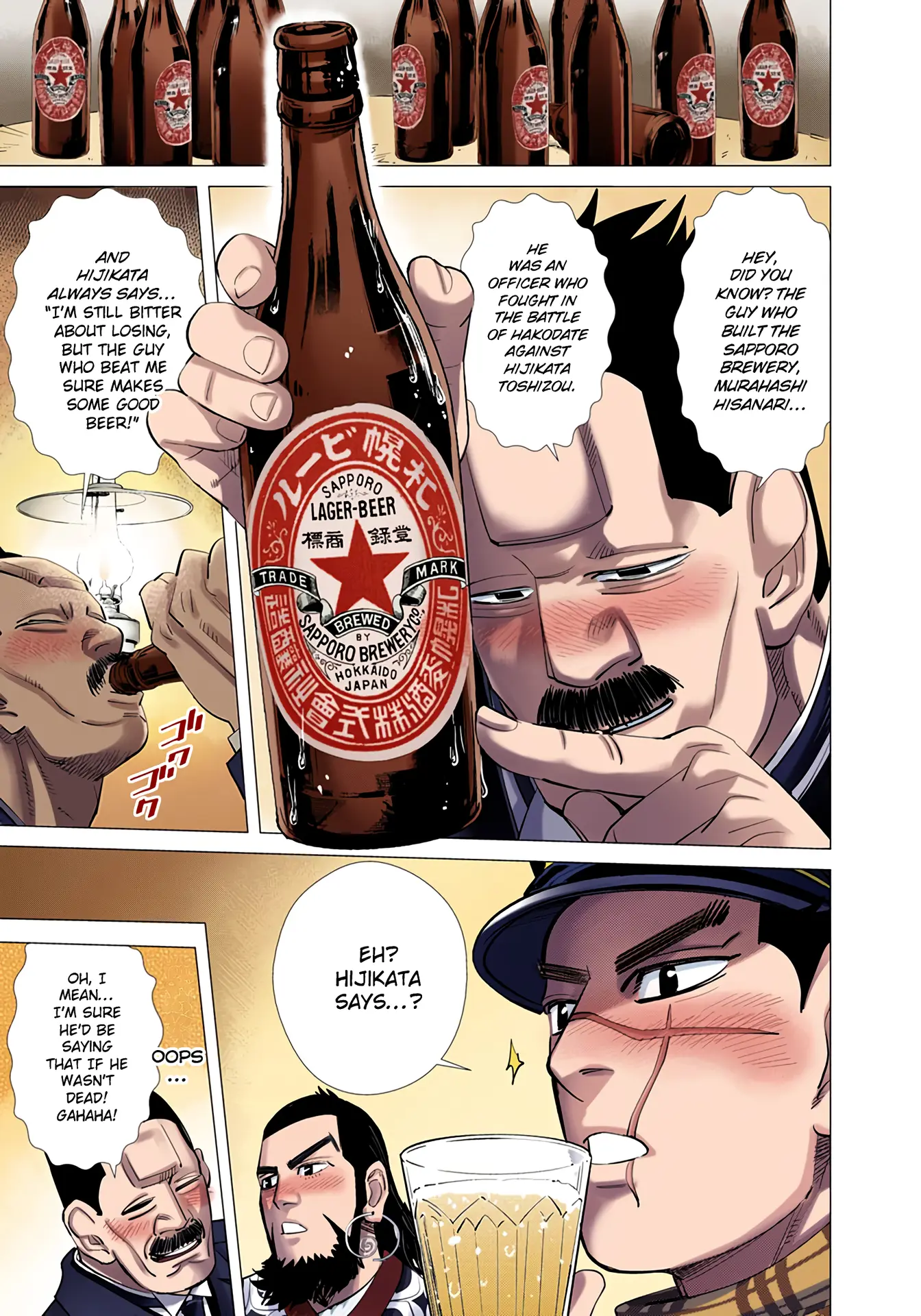 Golden Kamuy - Digital Colored Comics - Vol.6 Chapter 52: Selfish Longing