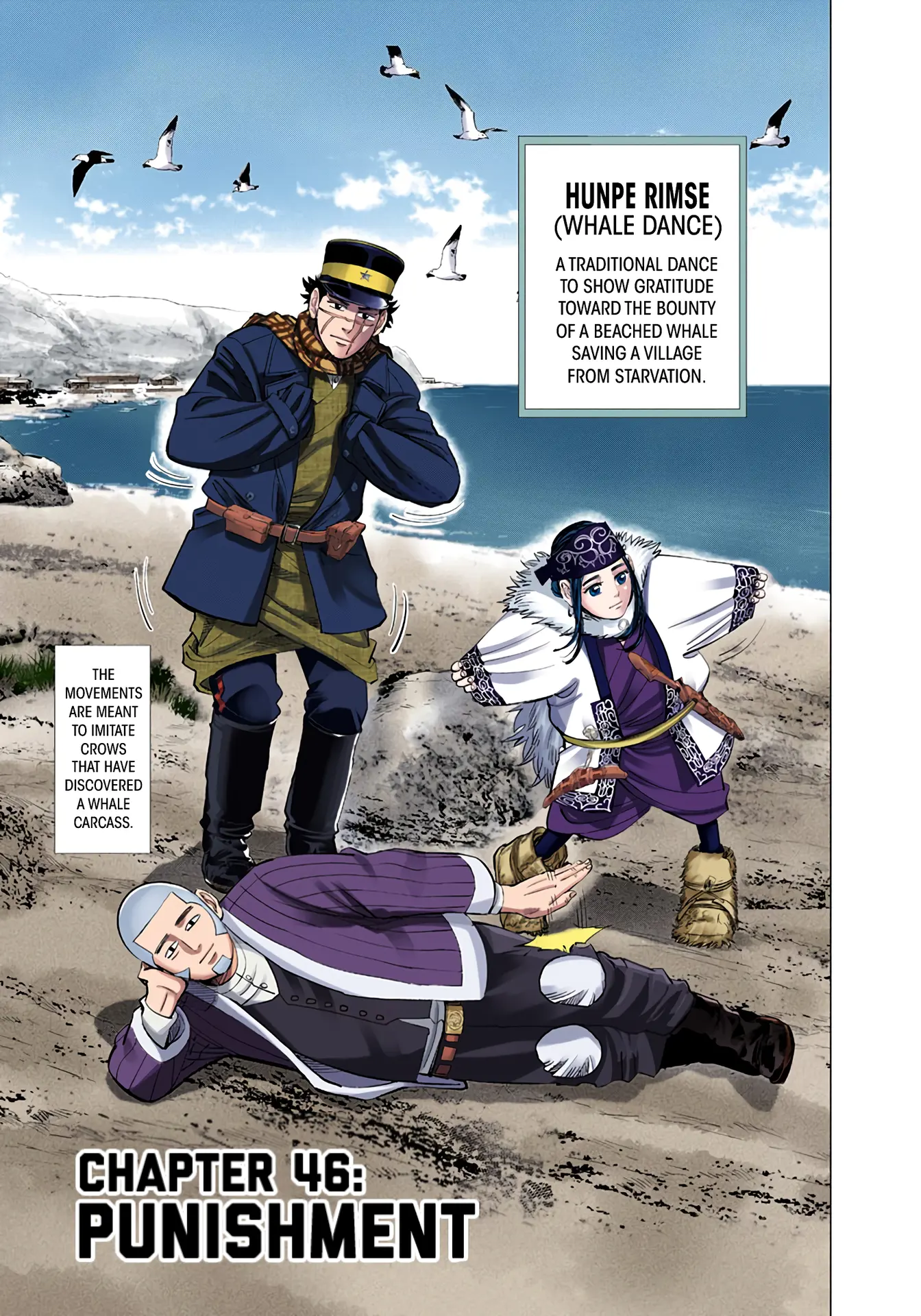 Golden Kamuy - Digital Colored Comics - Vol.4 Chapter 46: Punishment