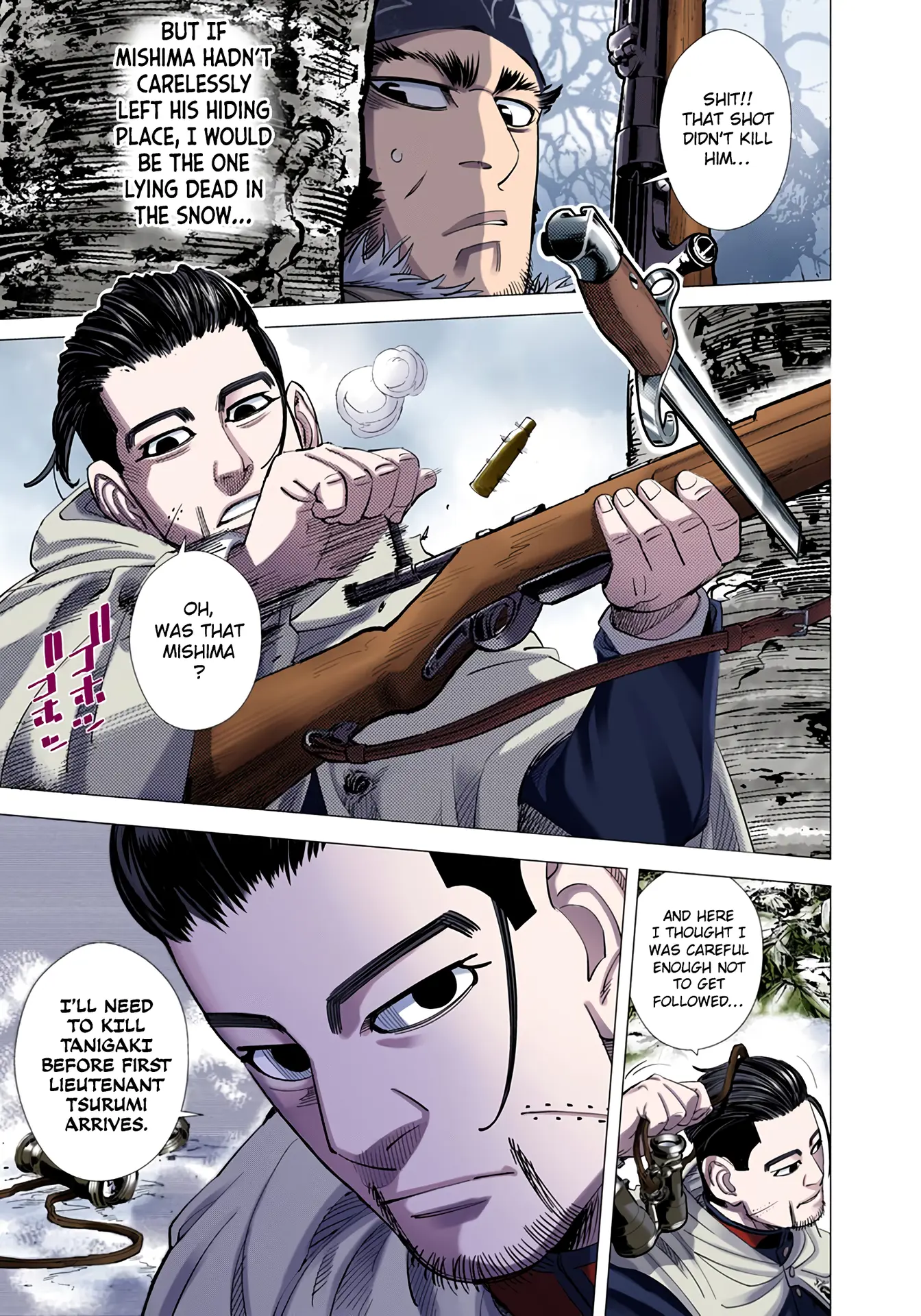 Golden Kamuy - Digital Colored Comics - Vol.4 Chapter 46: Punishment