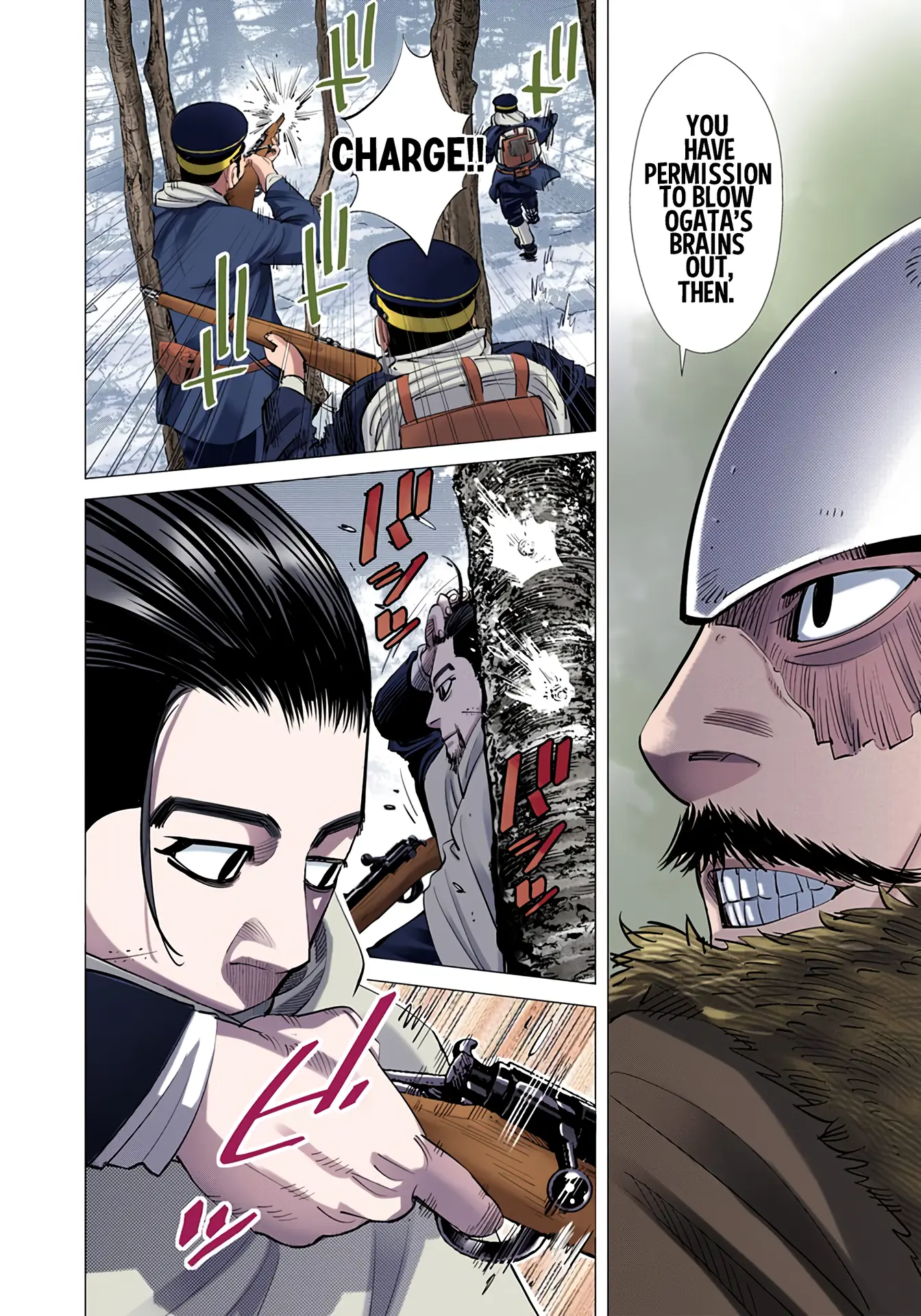 Golden Kamuy - Digital Colored Comics - Vol.4 Chapter 46: Punishment