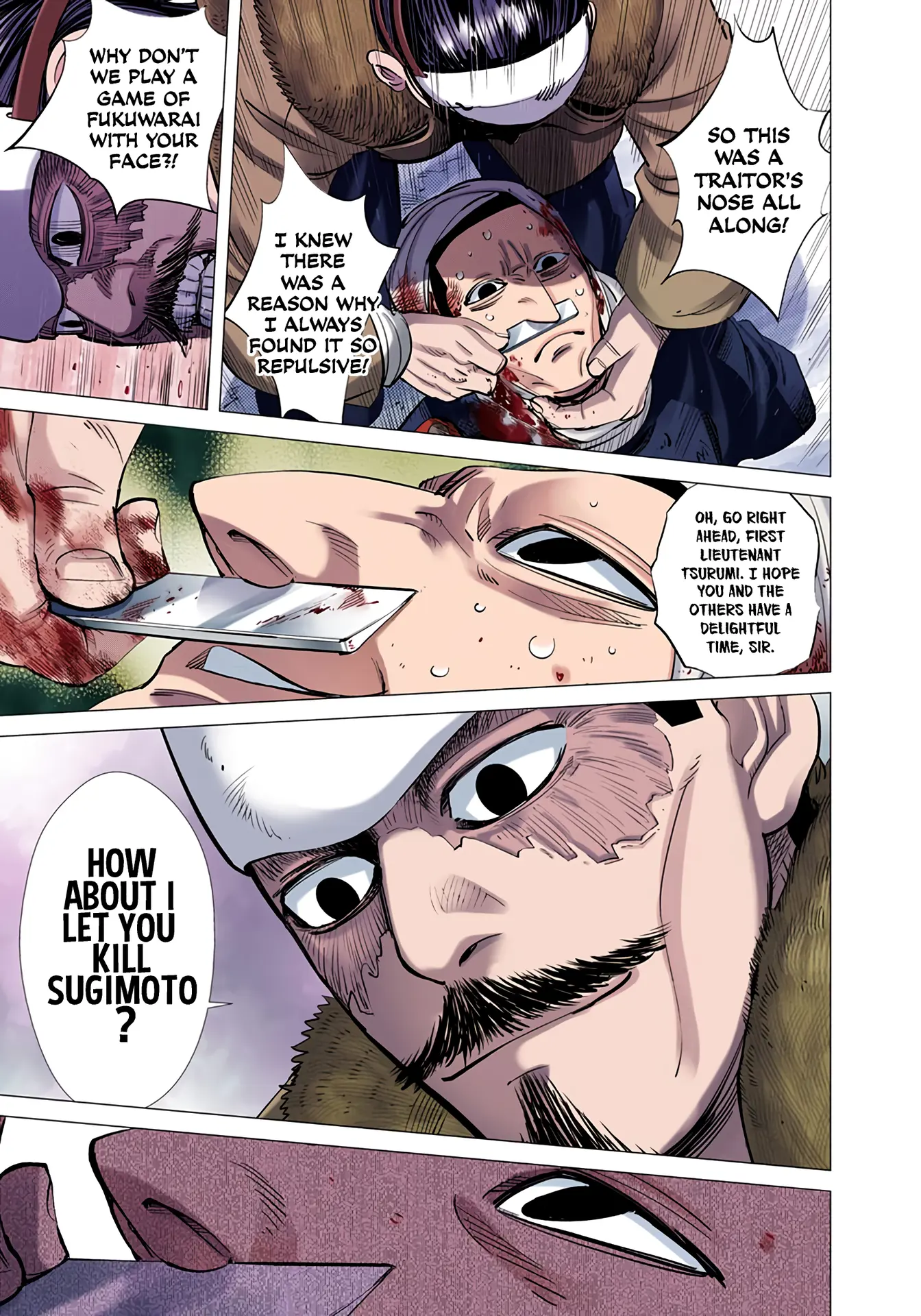 Golden Kamuy - Digital Colored Comics - Vol.4 Chapter 46: Punishment