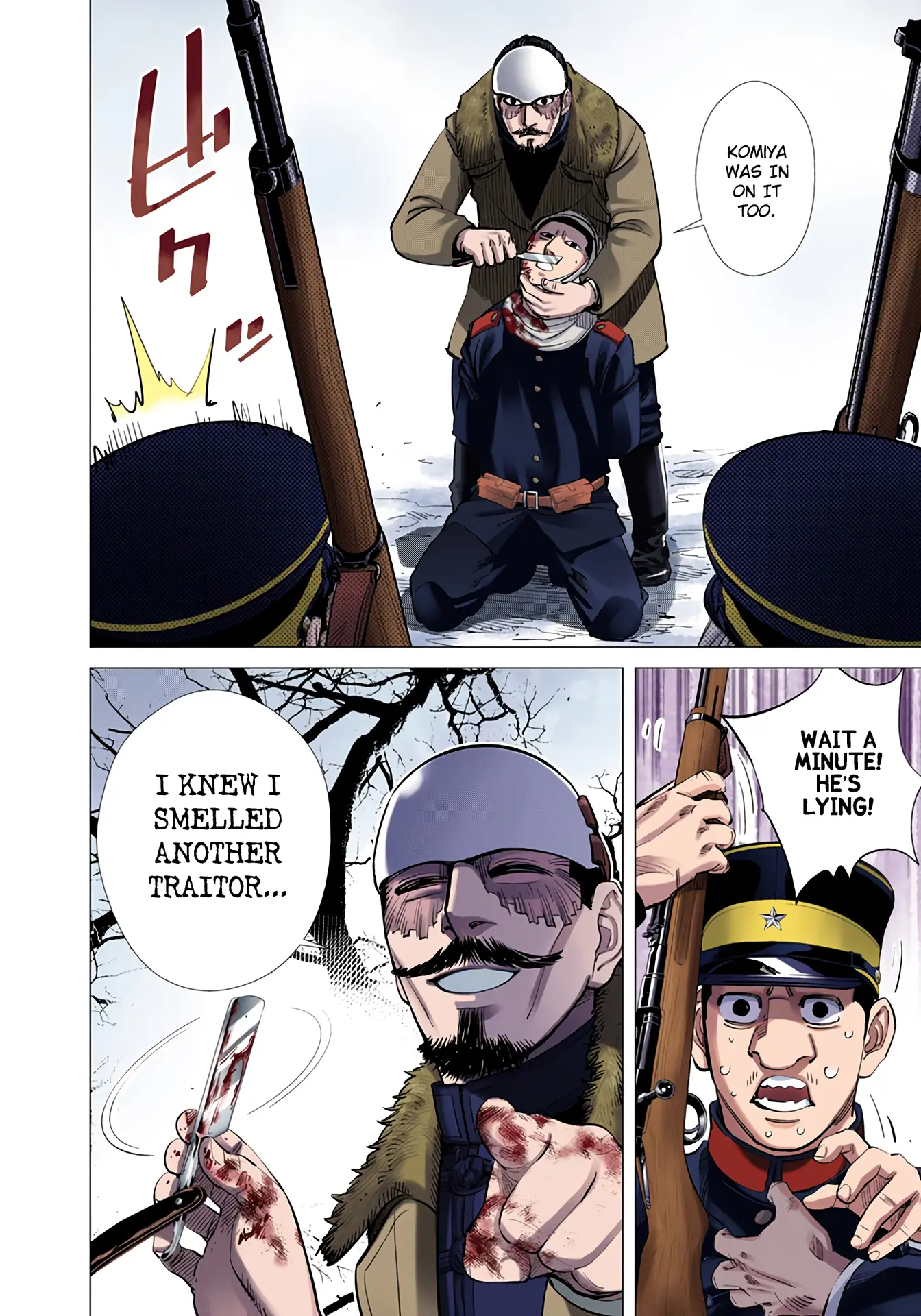 Golden Kamuy - Digital Colored Comics - Vol.4 Chapter 46: Punishment