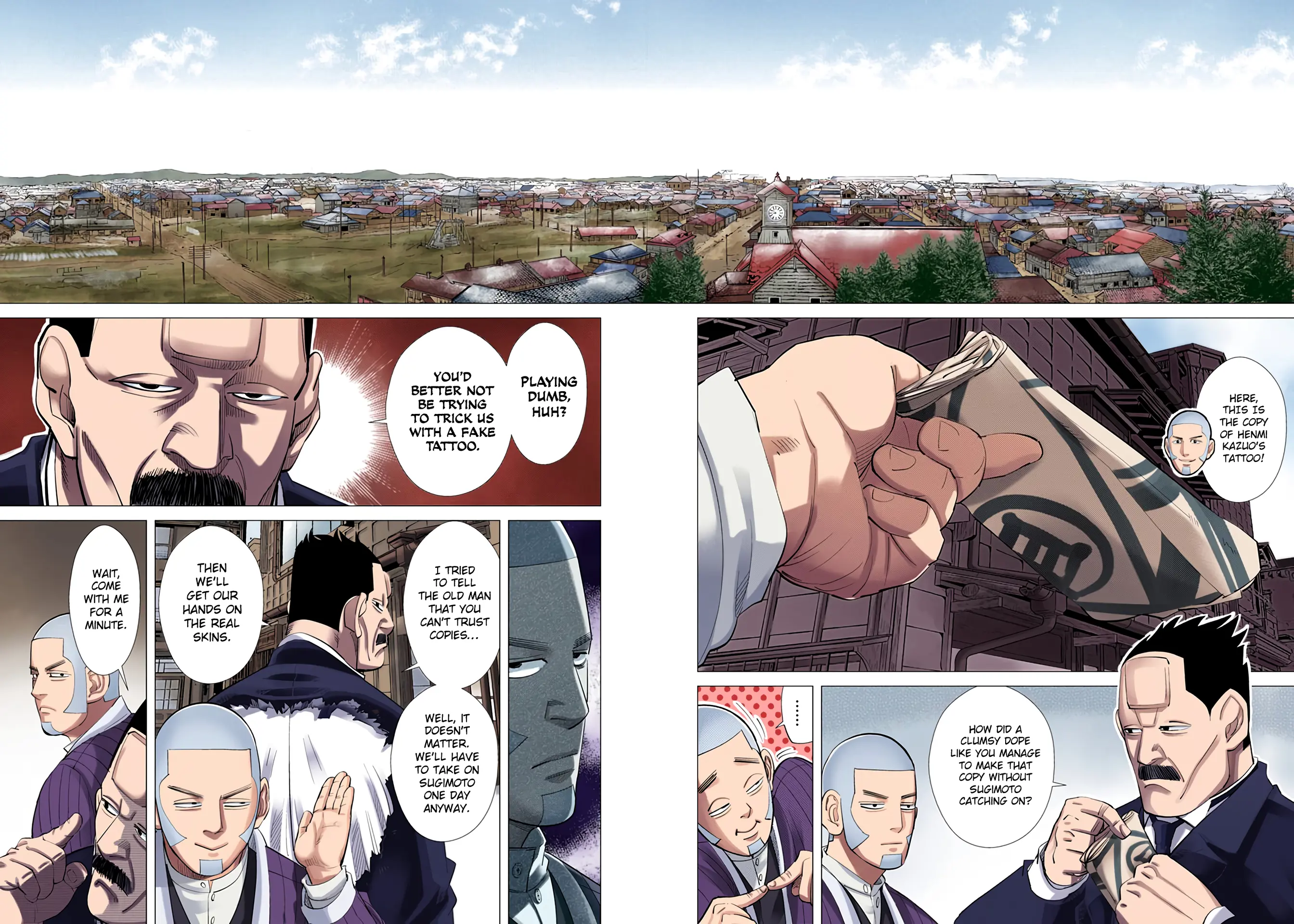 Golden Kamuy - Digital Colored Comics - Vol.6 Chapter 55: Nishin Nanajurou