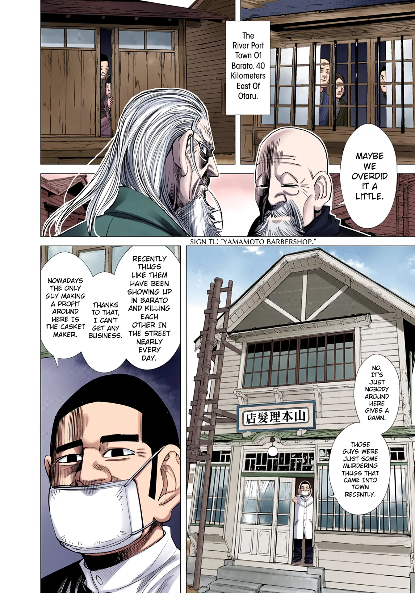 Golden Kamuy - Digital Colored Comics - Vol.6 Chapter 55: Nishin Nanajurou