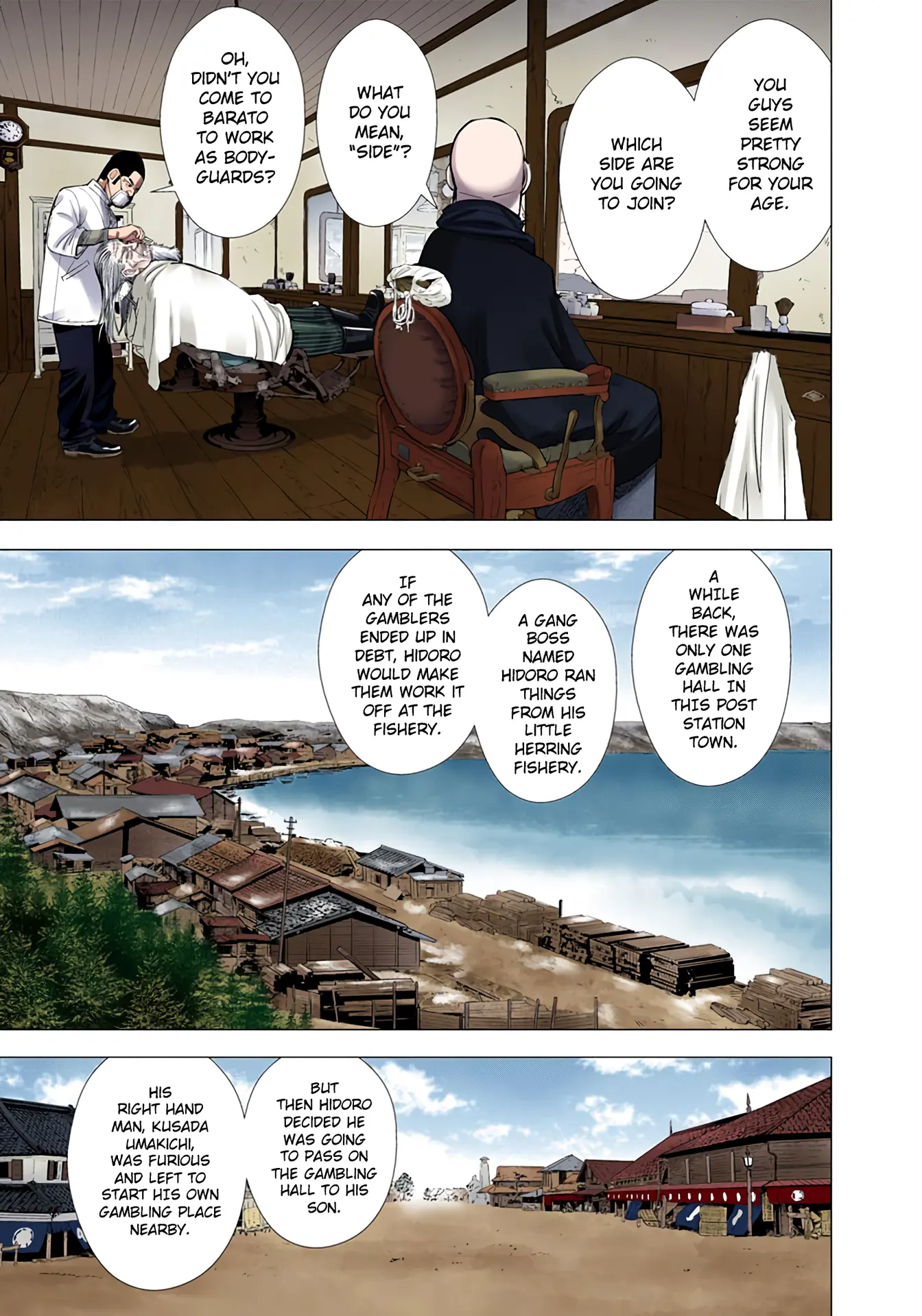 Golden Kamuy - Digital Colored Comics - Vol.6 Chapter 55: Nishin Nanajurou