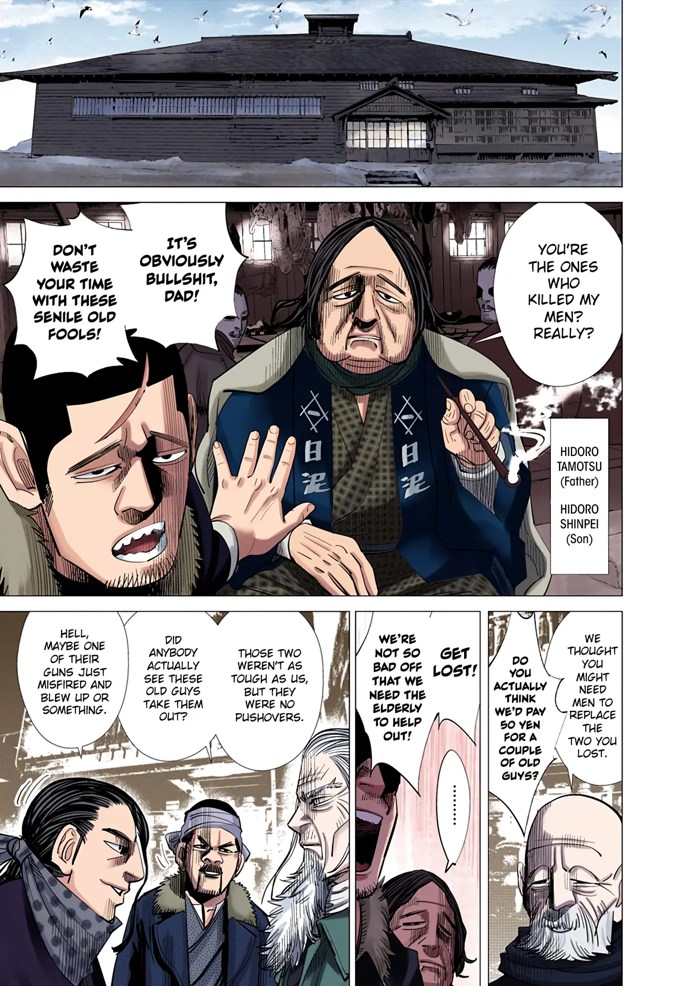 Golden Kamuy - Digital Colored Comics - Vol.6 Chapter 55: Nishin Nanajurou