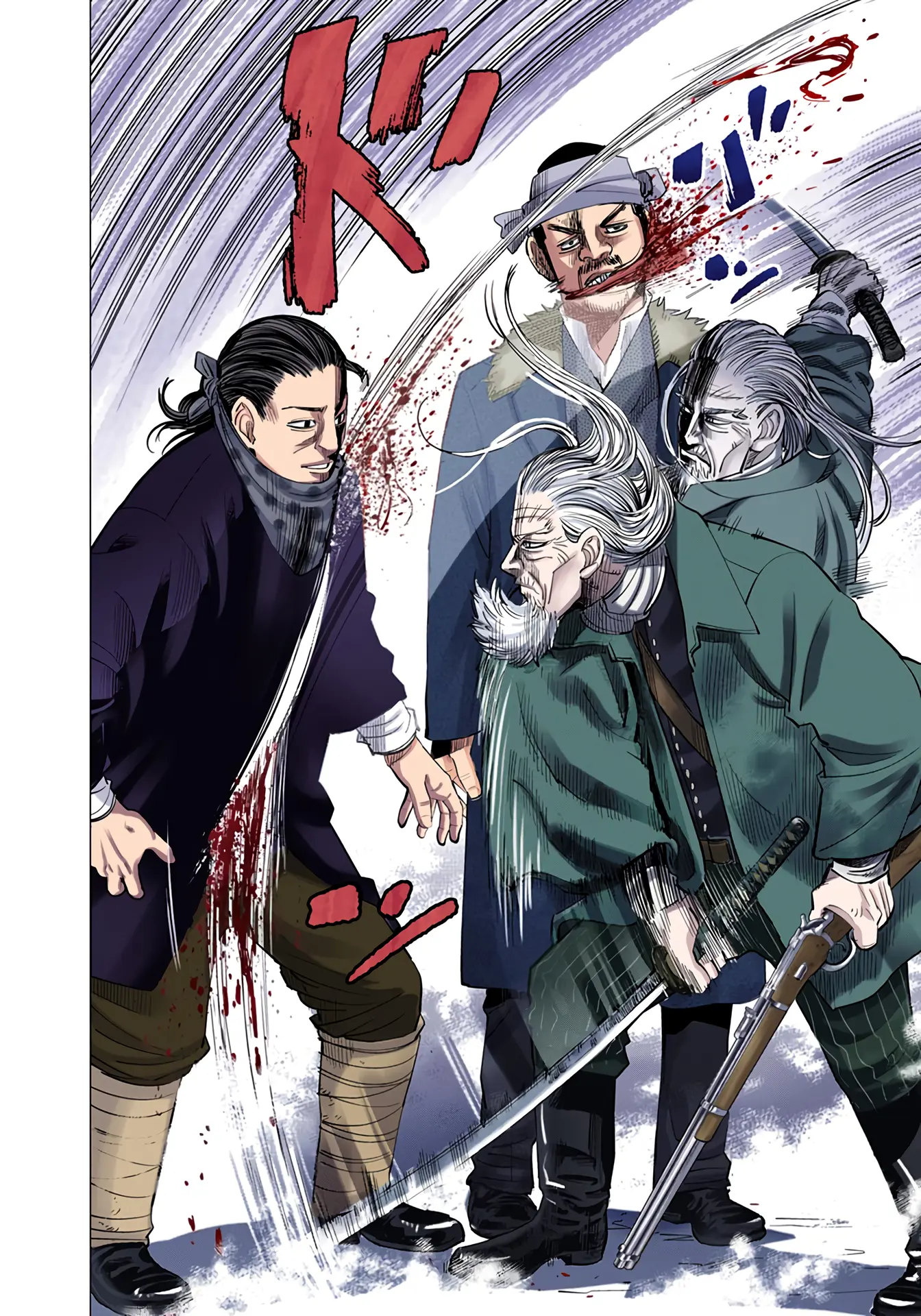 Golden Kamuy - Digital Colored Comics - Vol.6 Chapter 55: Nishin Nanajurou