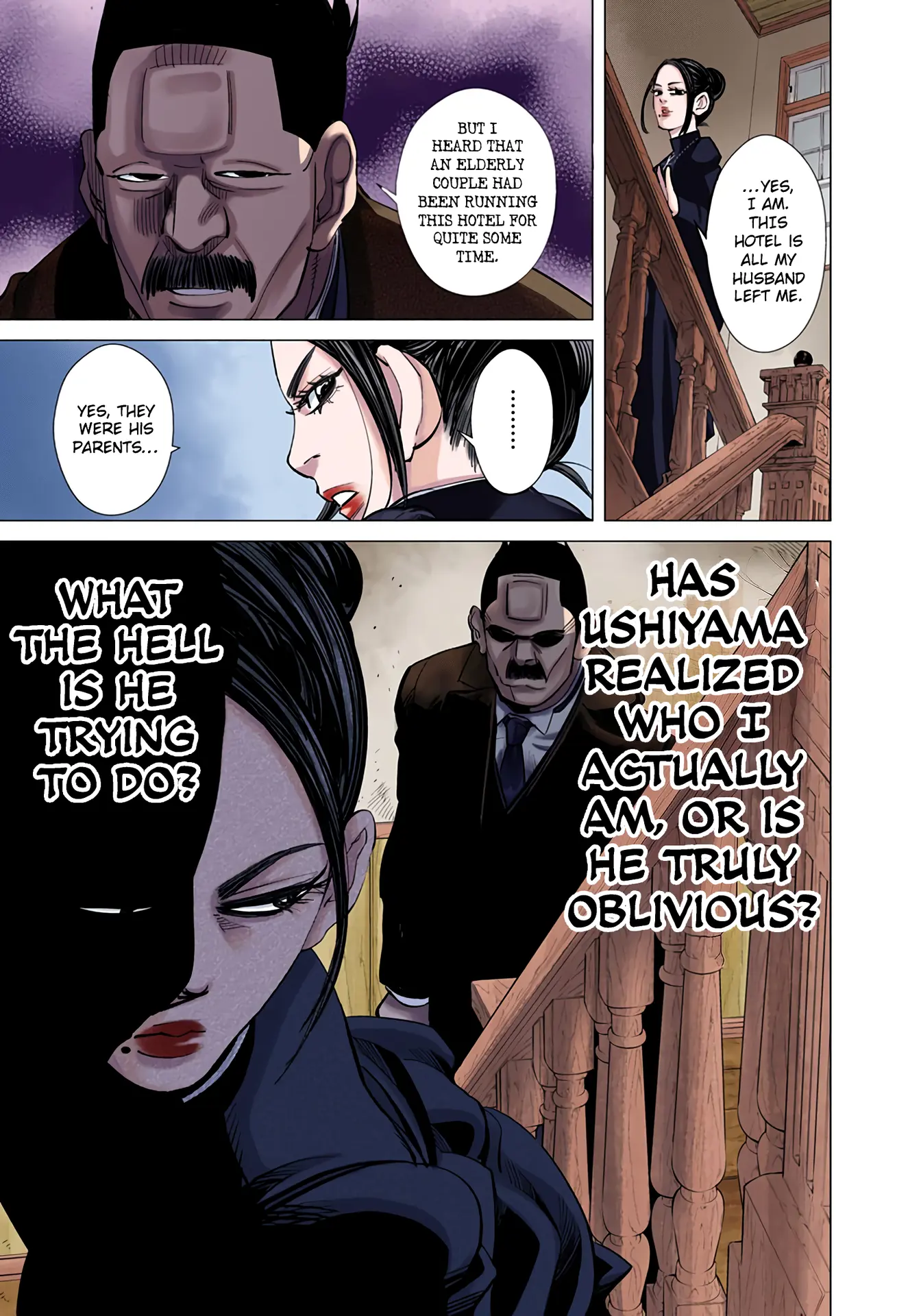 Golden Kamuy - Digital Colored Comics - Vol.6 Chapter 51: Everybody's Staying At The Murder Hotel!!