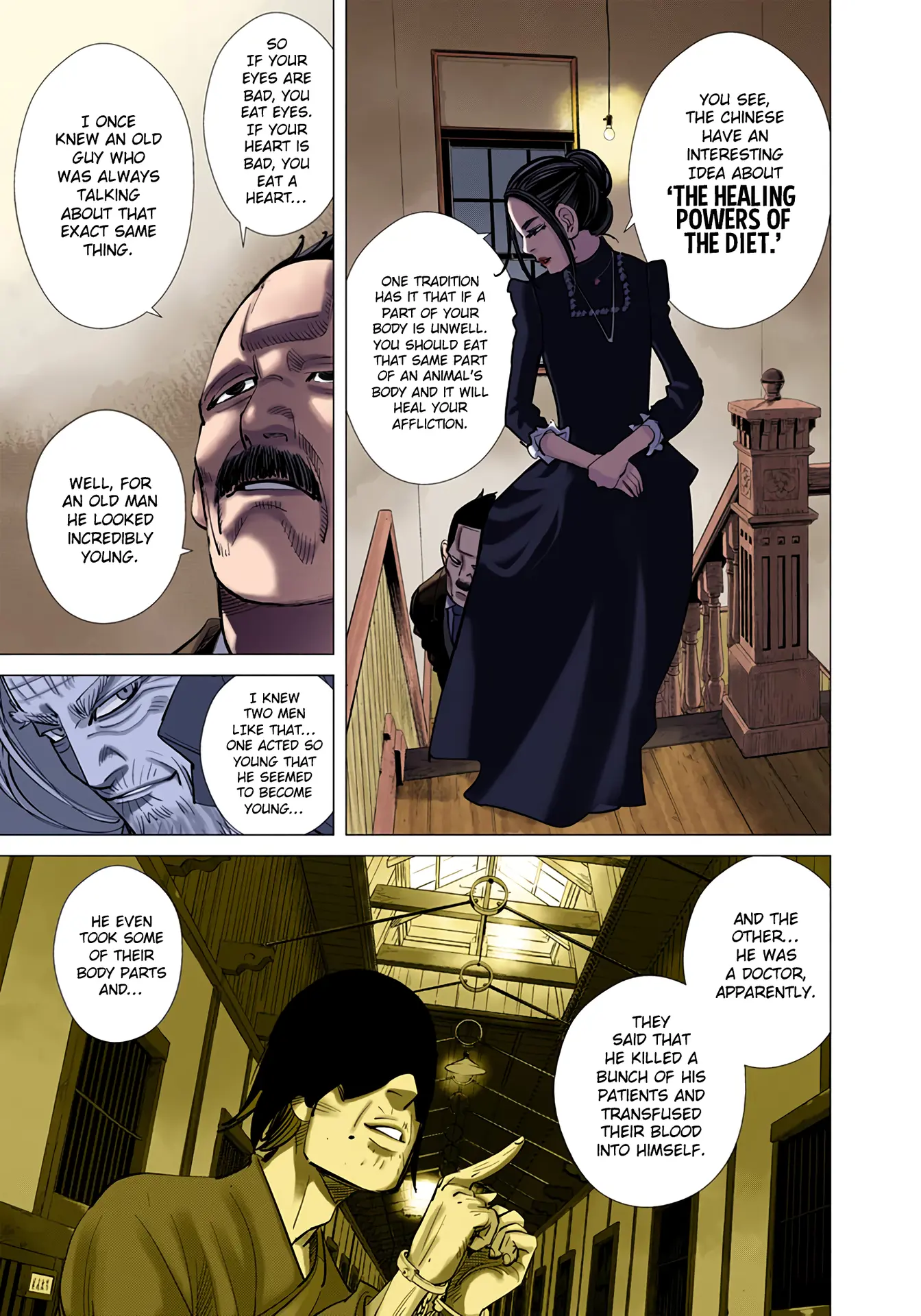 Golden Kamuy - Digital Colored Comics - Vol.6 Chapter 51: Everybody's Staying At The Murder Hotel!!